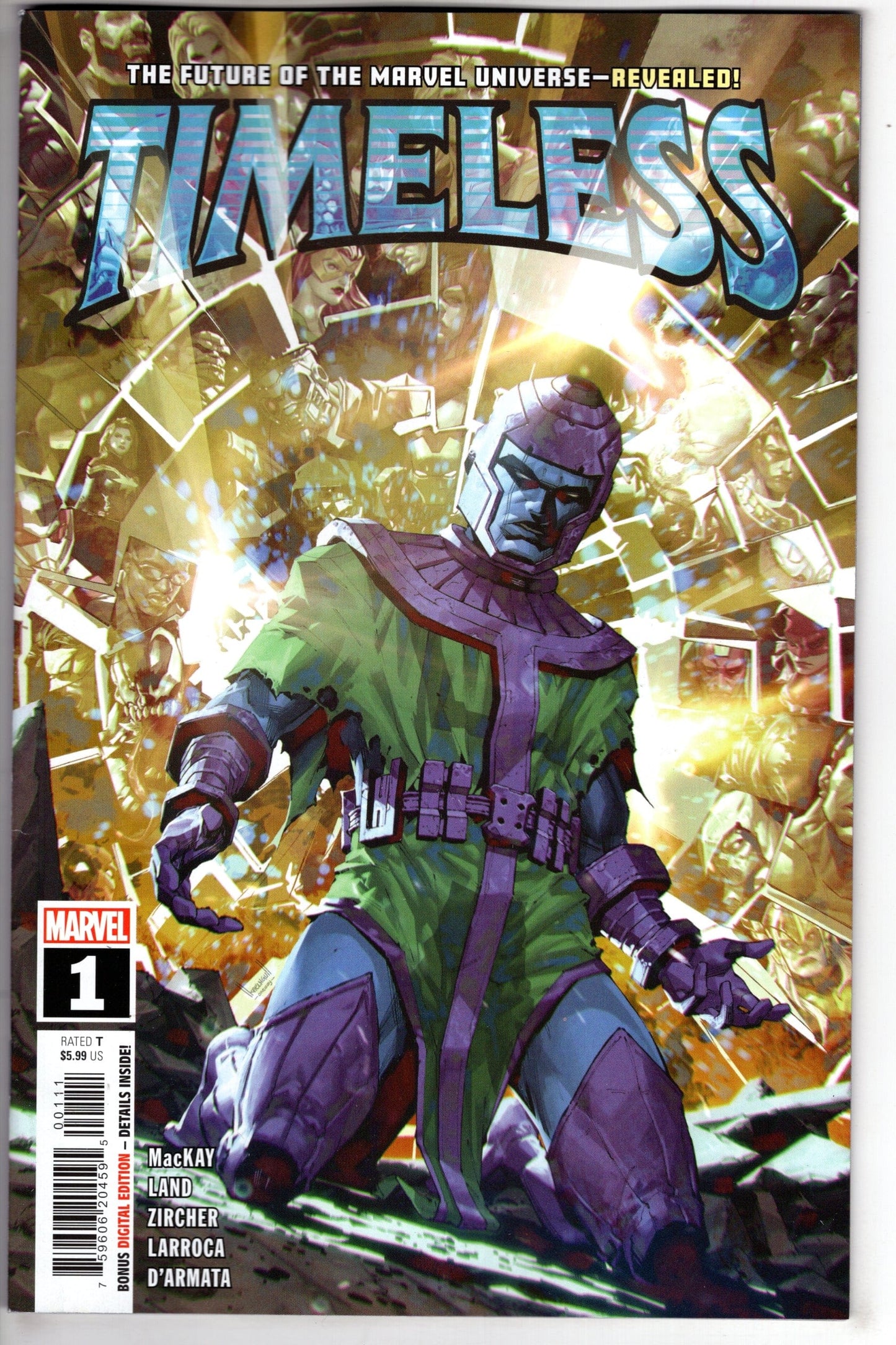 MARVEL PRH COMIC BOOK TIMELESS 2022 #1