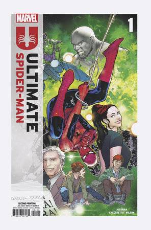 MARVEL PRH COMIC BOOK ULTIMATE SPIDER-MAN #1 2ND PTG SILVA VAR (Limit 1 Per Customer)
