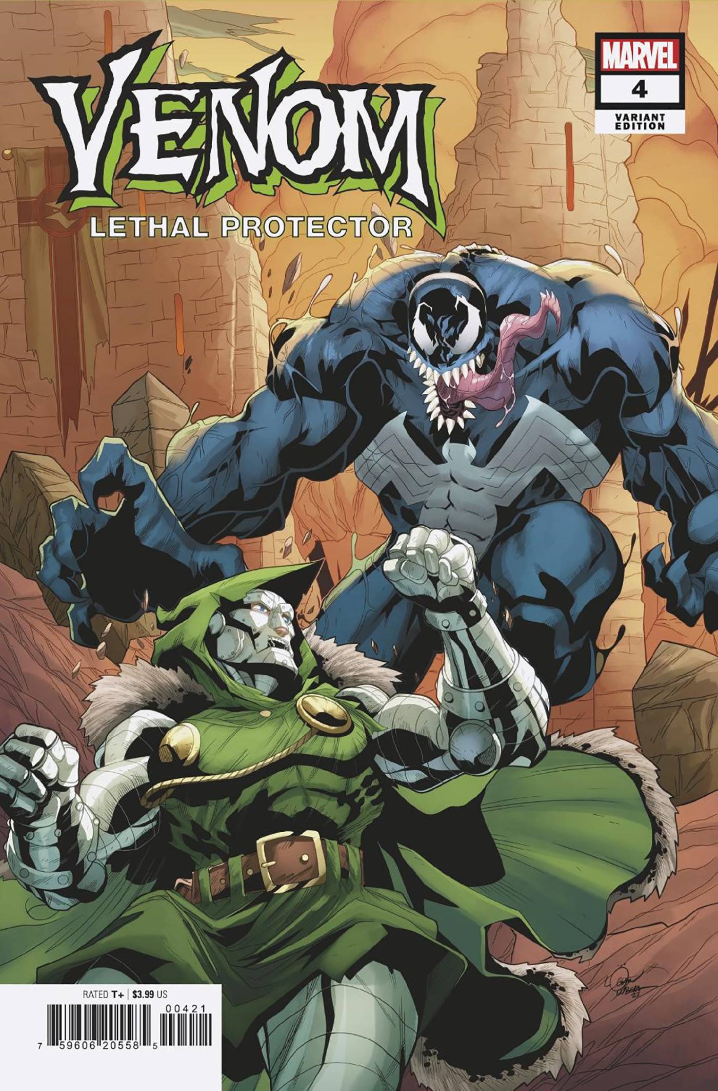 MARVEL PRH COMIC BOOK VENOM LETHAL PROTECTOR II #4 (OF 5) LOGAN LUBERA VAR