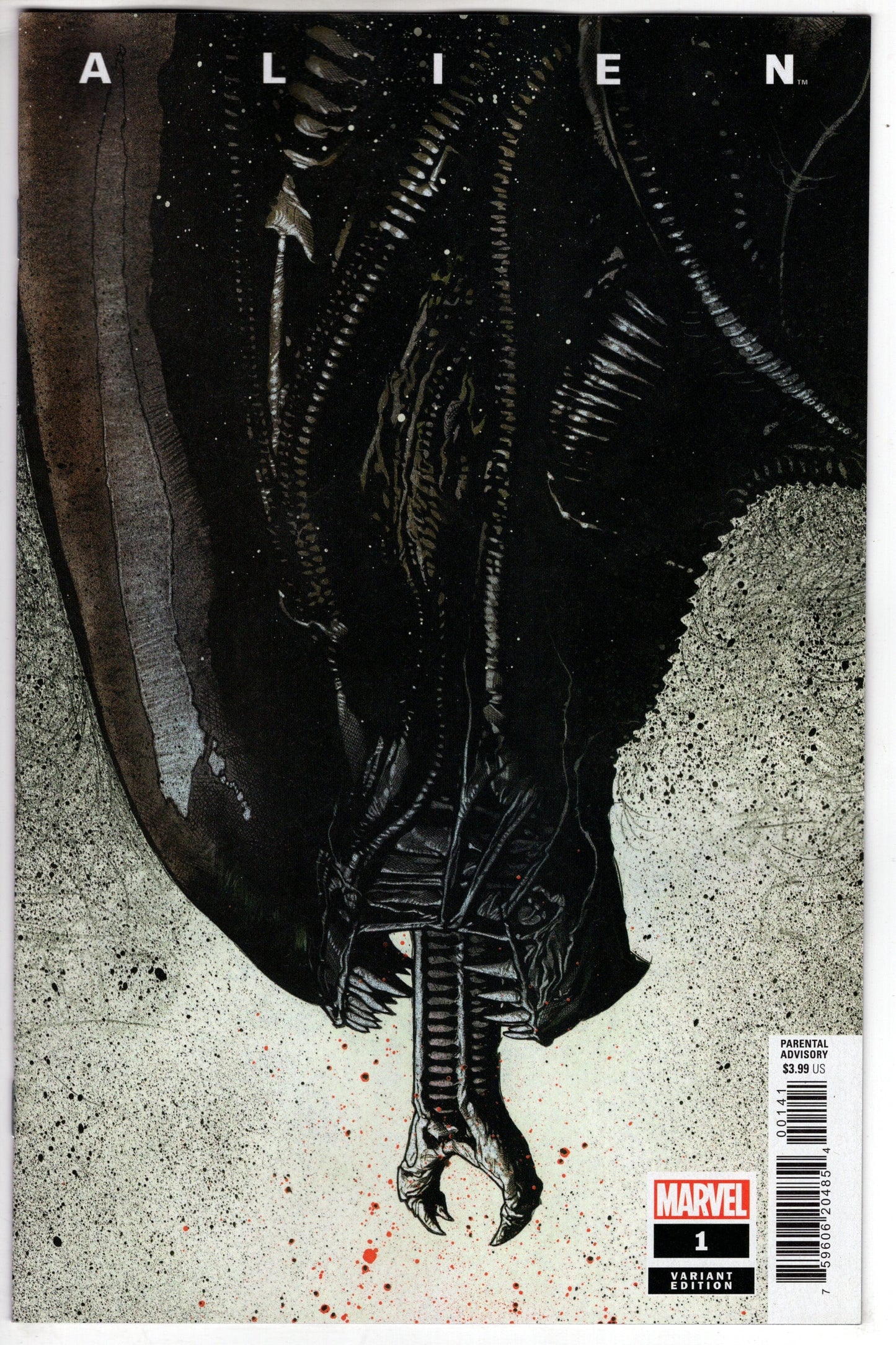 MARVEL PRH COMIC BOOK VF/NM ALIEN #1 CHAREST VARIANT (RES)
