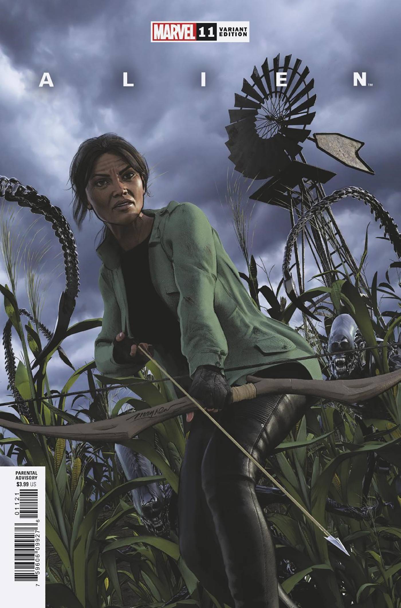 MARVEL PRH COMIC BOOK VF/NM ALIEN #11 MAYHEW VAR