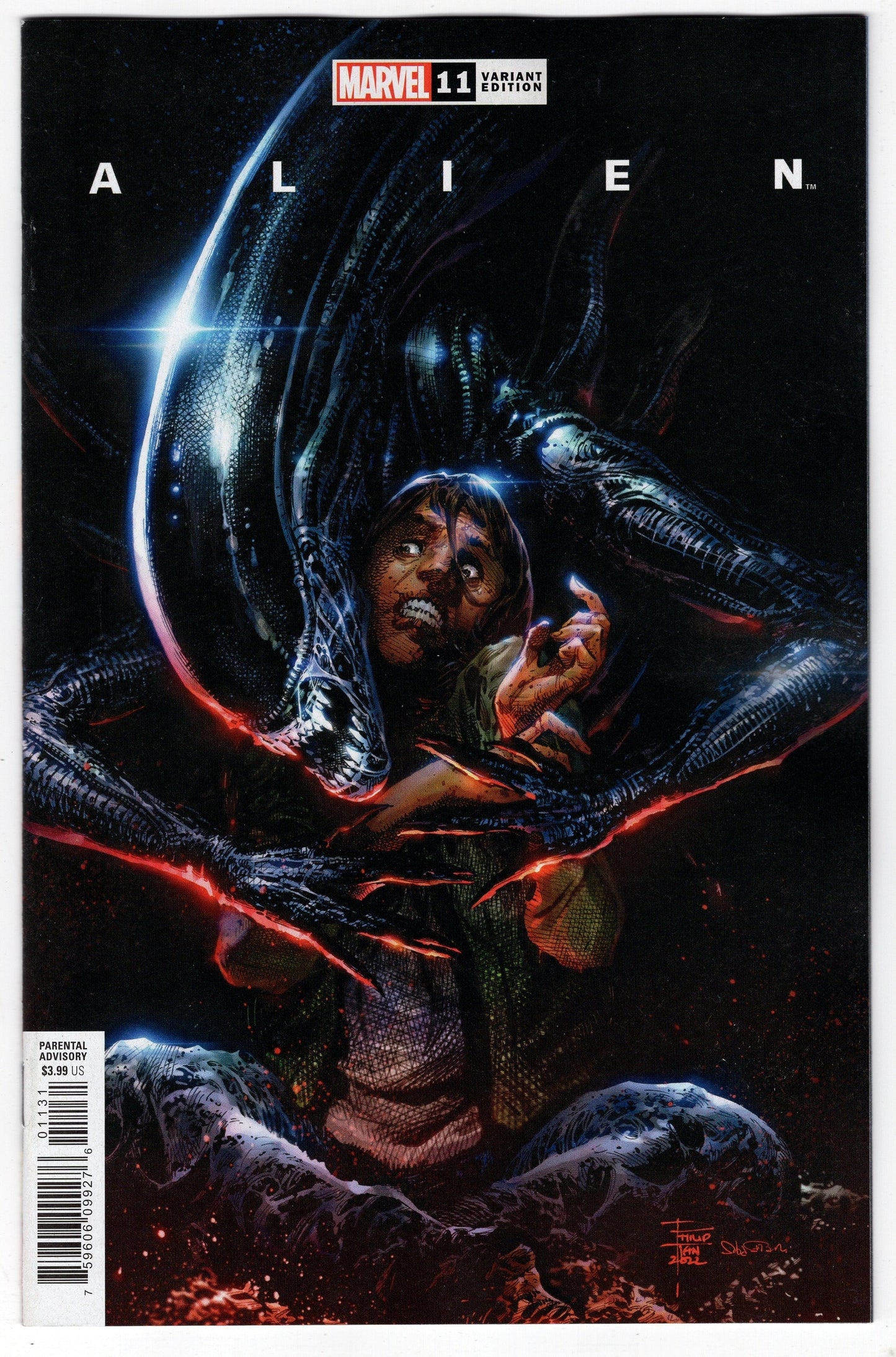 MARVEL PRH COMIC BOOK VF/NM ALIEN #11 TAN VARIANT