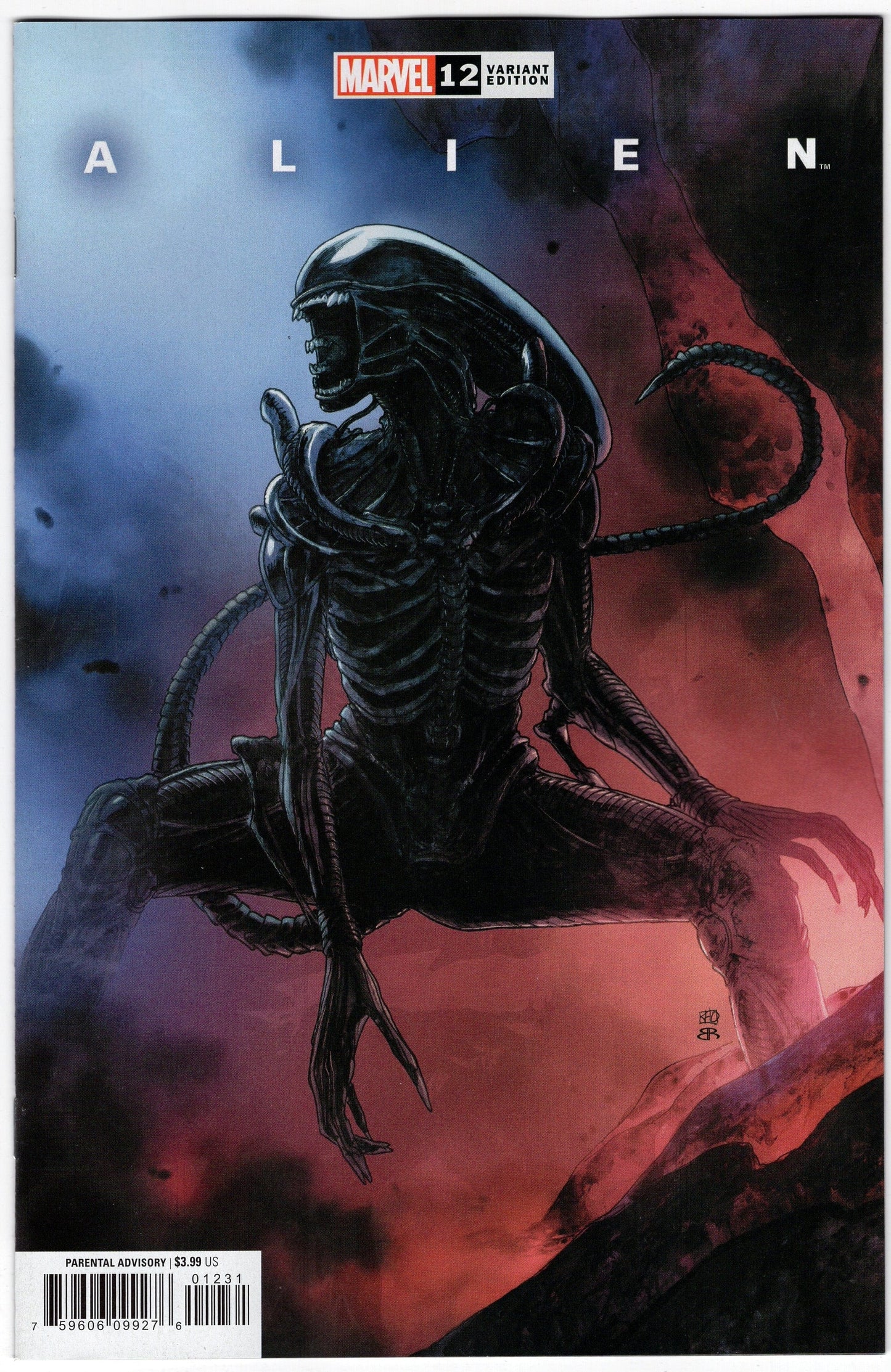 MARVEL PRH COMIC BOOK VF/NM ALIEN #12 25 COPY INCV PHAM VARIANT