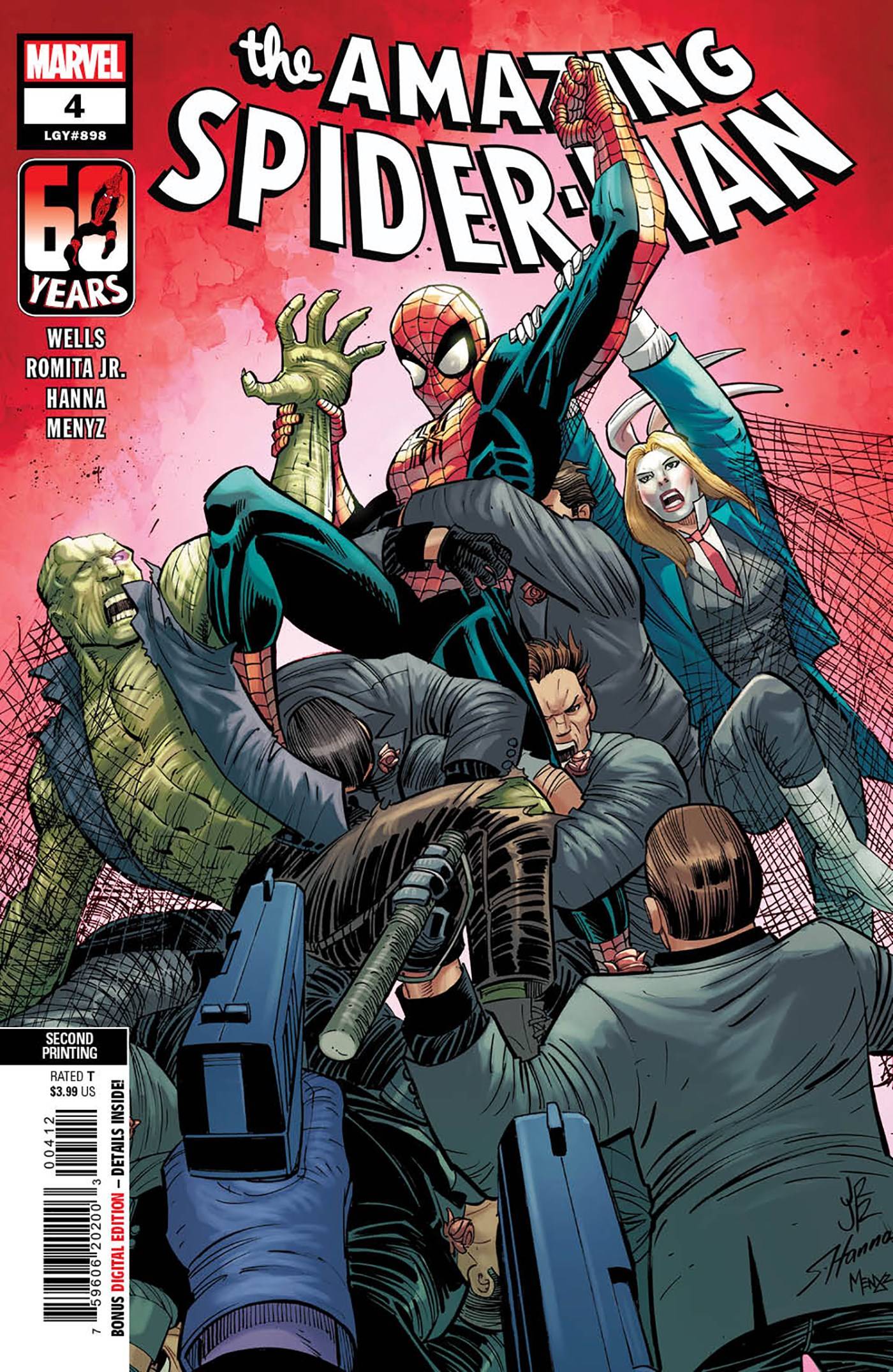 MARVEL PRH COMIC BOOK VF/NM AMAZING SPIDER-MAN #4 2ND PTG ROMITA JR VARIANT