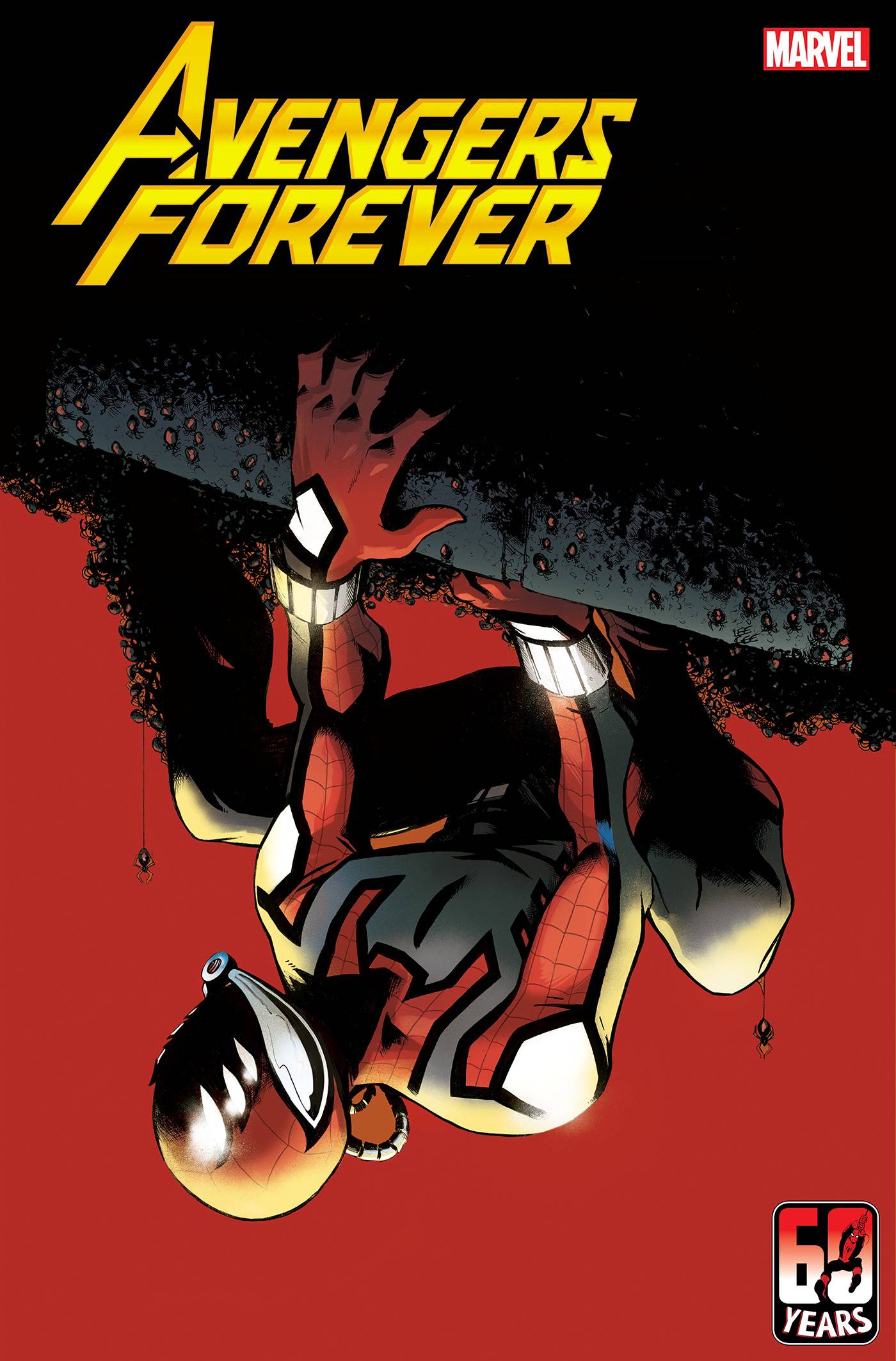 MARVEL PRH COMIC BOOK VF/NM AVENGERS FOREVER #5 GARBETT SPIDER-MAN VARIANT