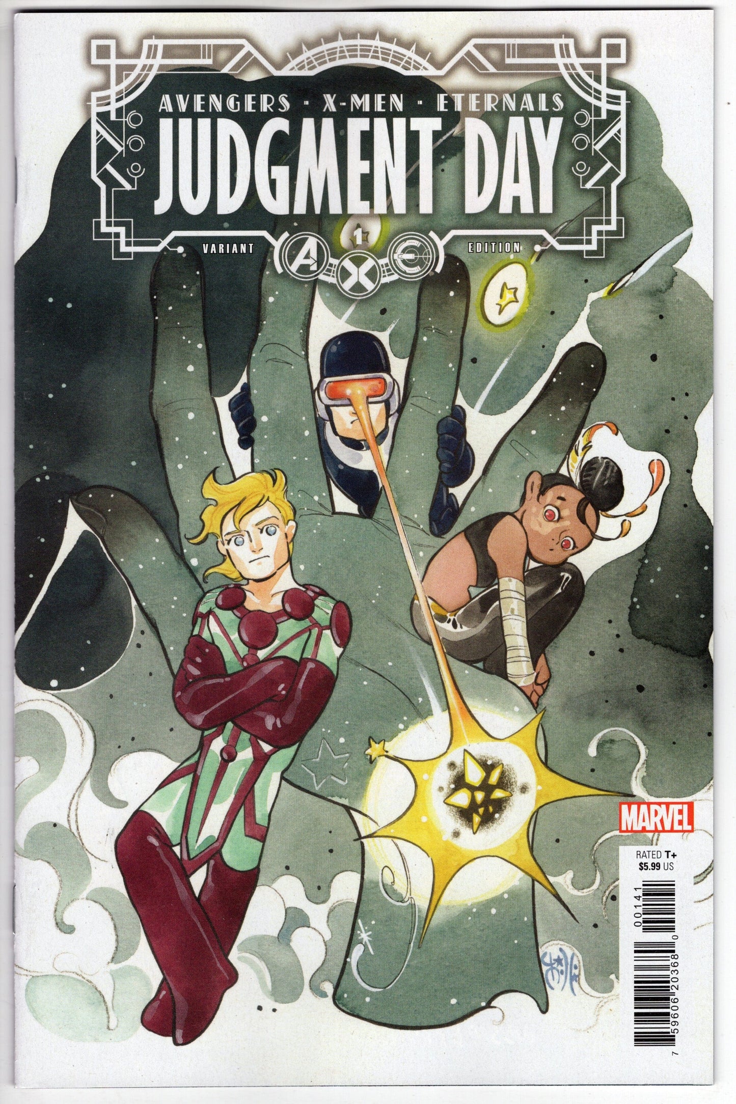 MARVEL PRH COMIC BOOK VF/NM AXE JUDGMENT DAY #1 (OF 6) MOMOKO VARIANT