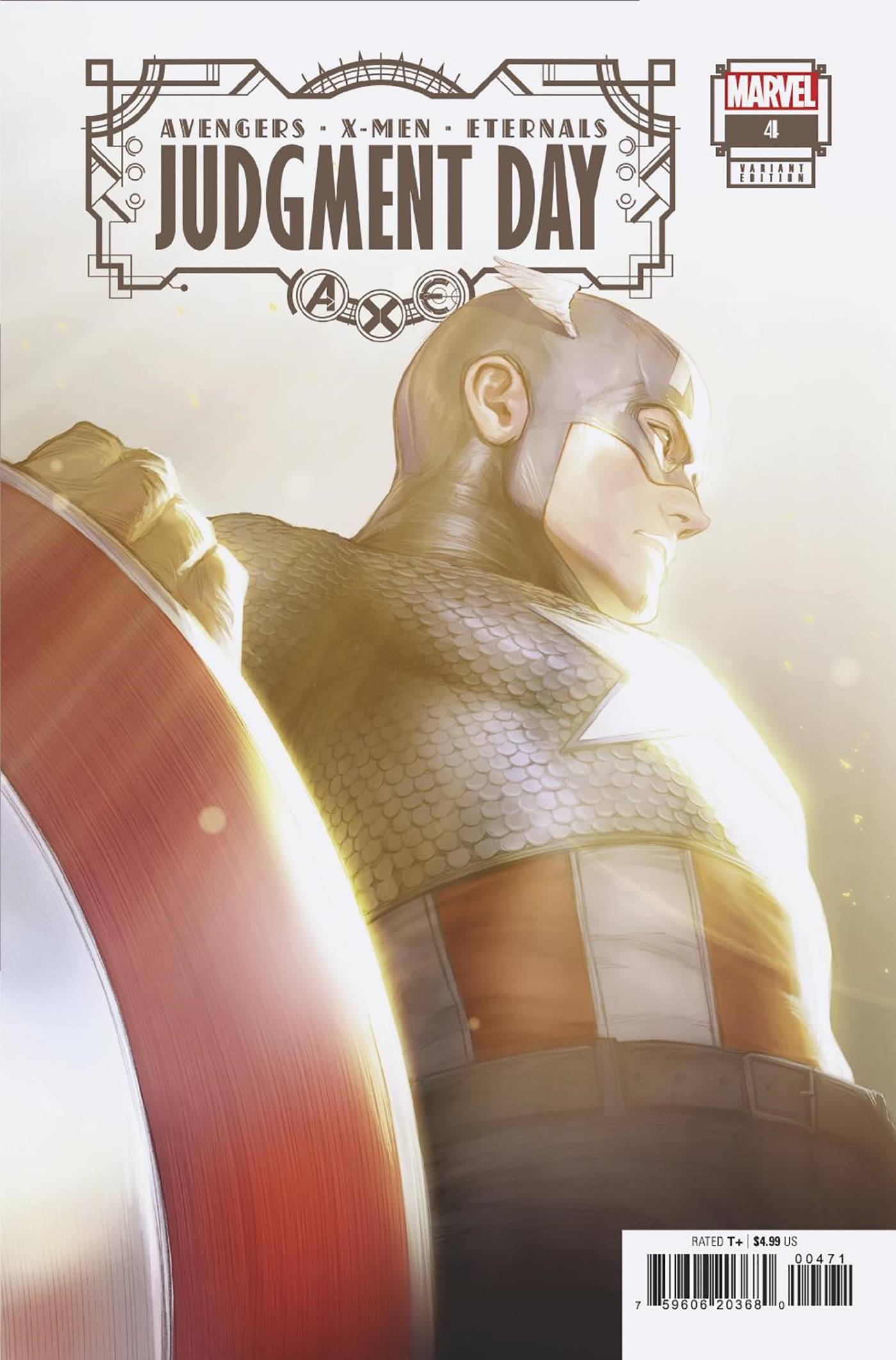 MARVEL PRH COMIC BOOK VF/NM AXE JUDGMENT DAY #4 (OF 6) WITTER MEN OF AXE VARIANT (RES)