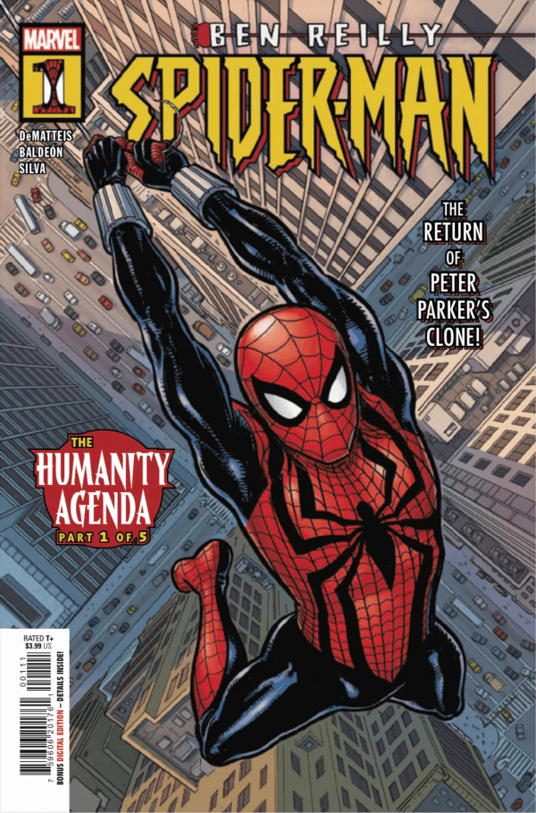 MARVEL PRH COMIC BOOK VF/NM BEN REILLY SPIDER-MAN #1
