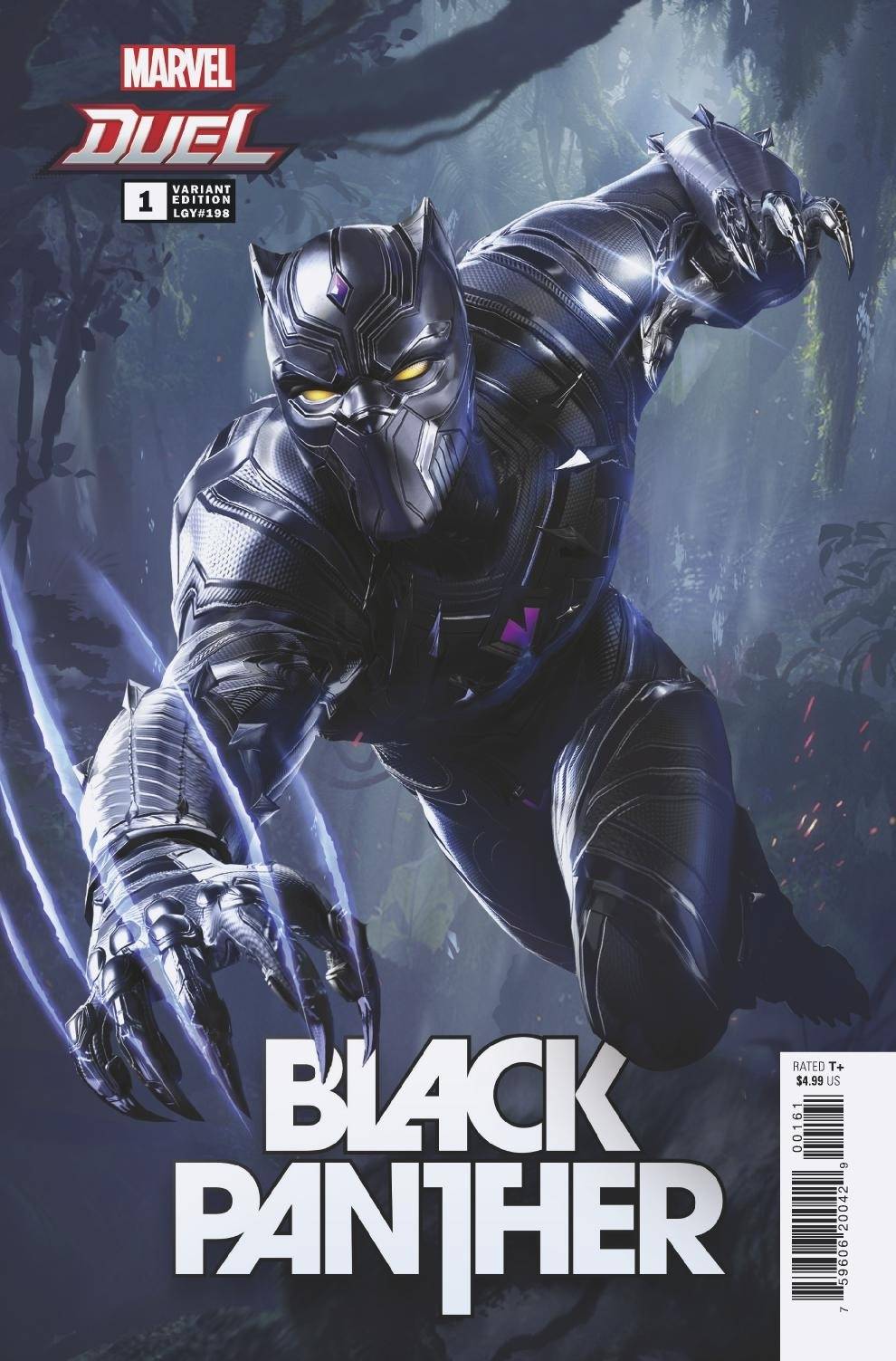MARVEL PRH COMIC BOOK VF/NM BLACK PANTHER #1 NETEASE MARVEL GAMES VAR