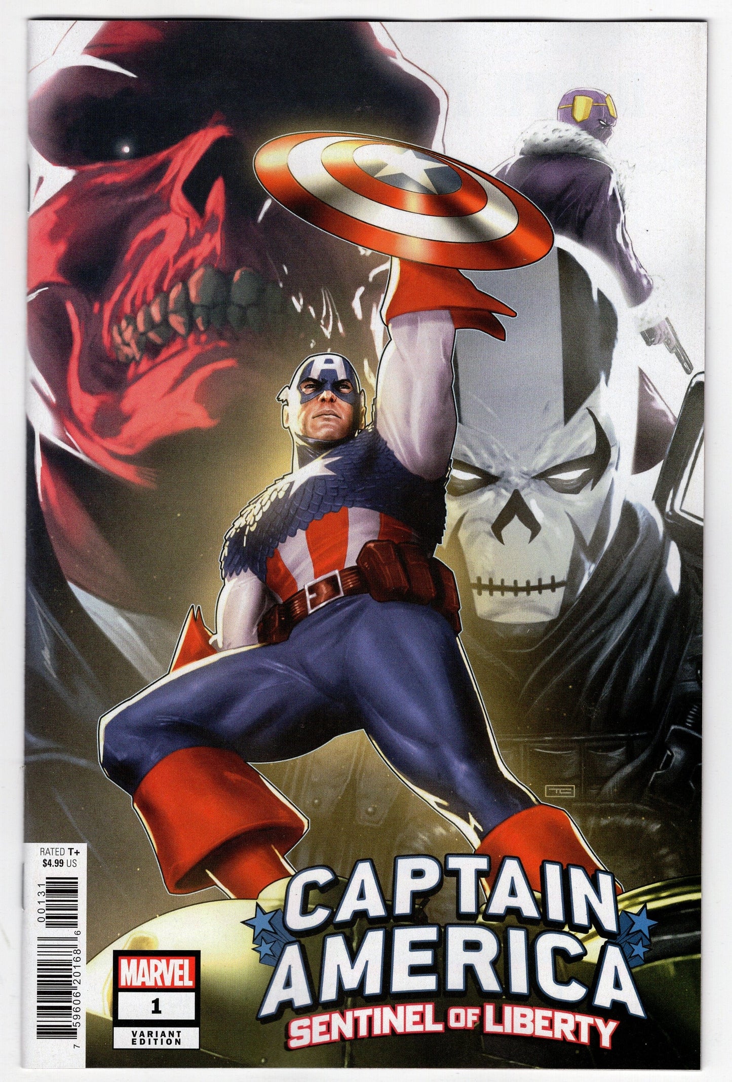MARVEL PRH COMIC BOOK VF/NM CAPTAIN AMERICA SENTINEL OF LIBERTY #1 25 COPY INCV CLARKE V