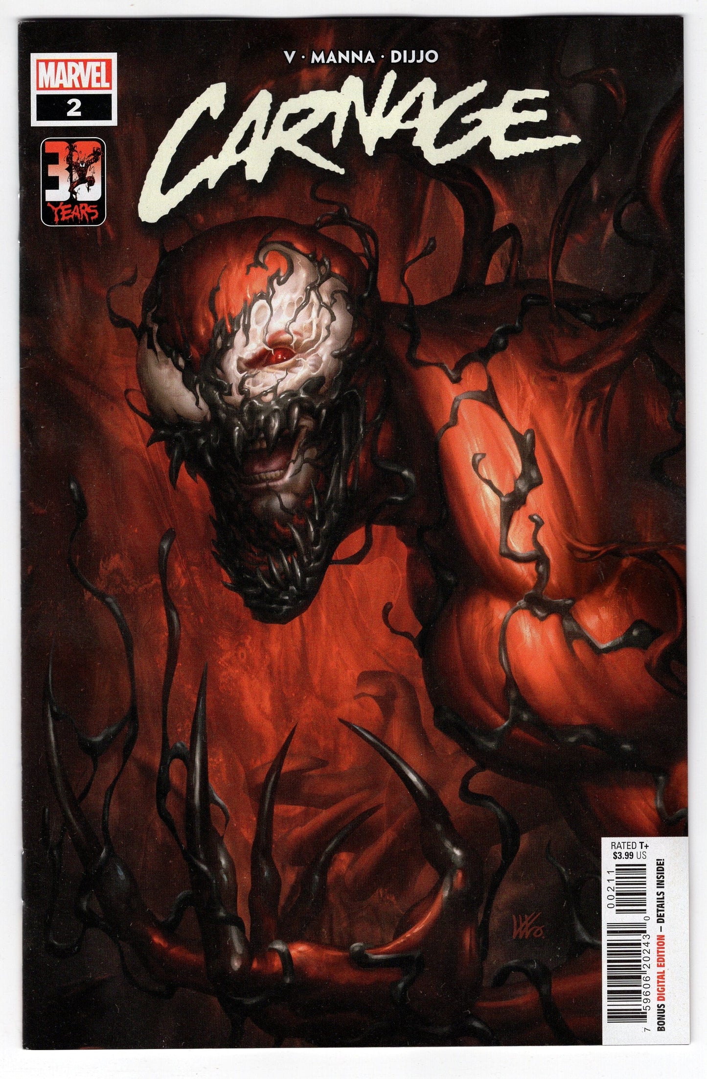 MARVEL PRH COMIC BOOK VF/NM CARNAGE #2