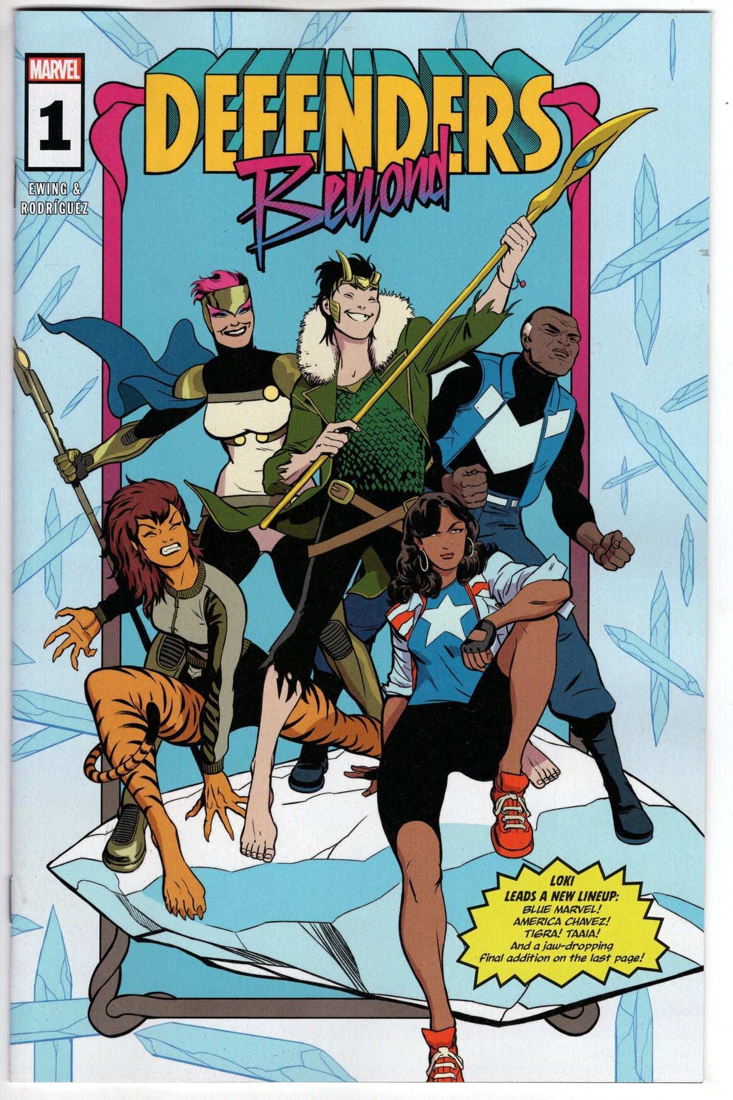 MARVEL PRH COMIC BOOK VF/NM DEFENDERS BEYOND #1 (OF 5)