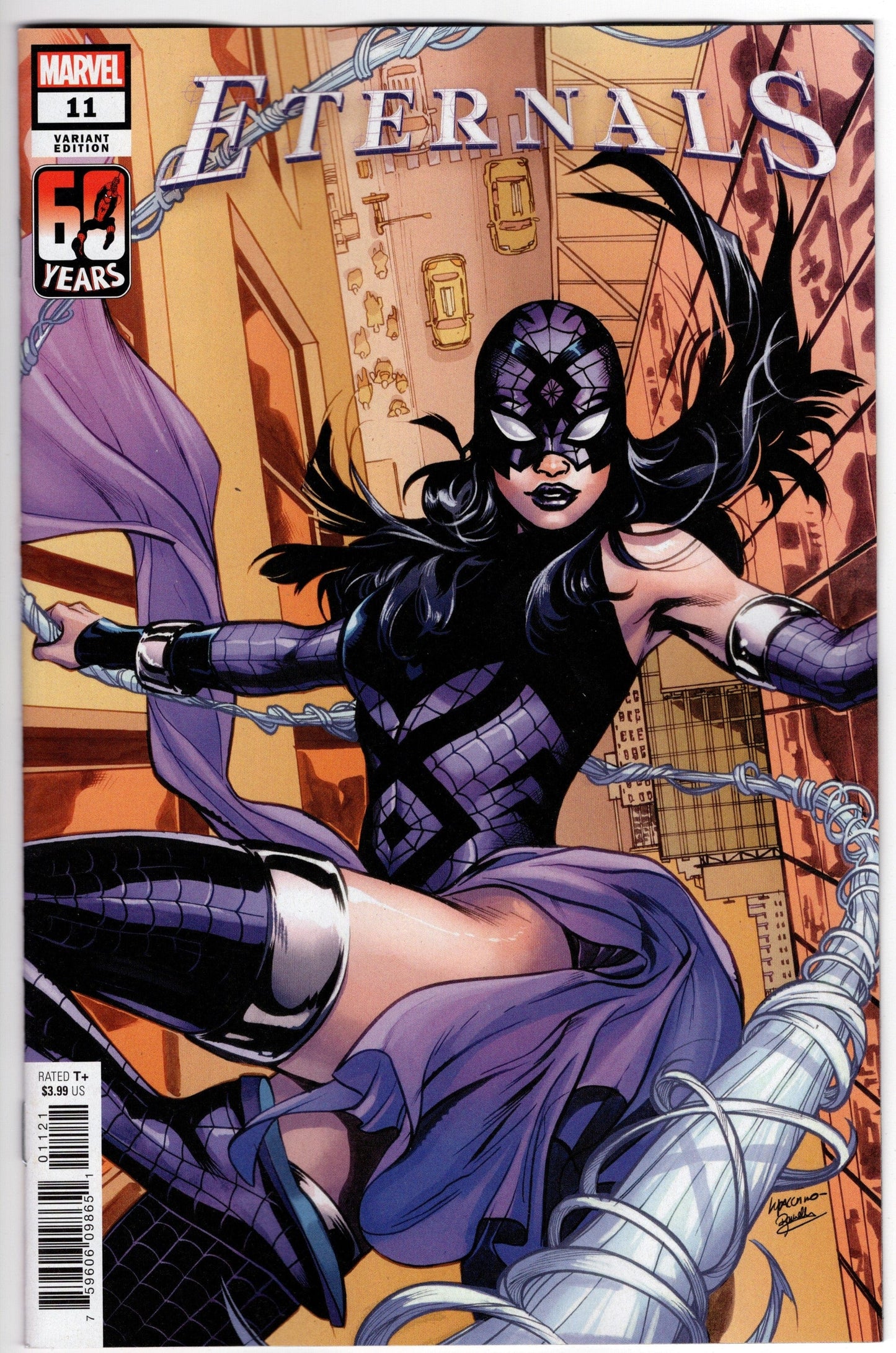 MARVEL PRH COMIC BOOK VF/NM ETERNALS #11 LUPACCHINO SPIDER-MAN VARIANT