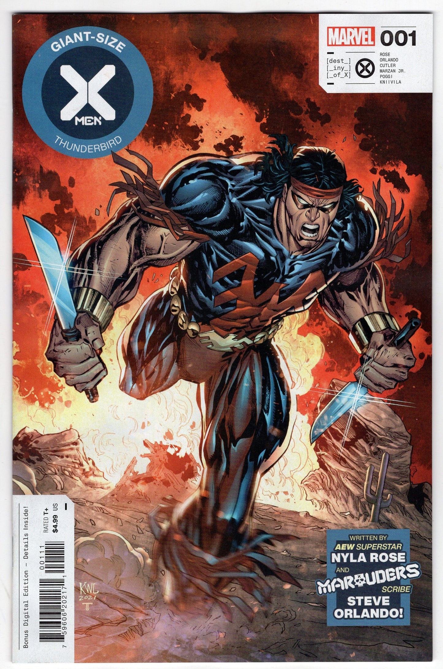 MARVEL PRH COMIC BOOK VF/NM GIANT-SIZE X-MEN THUNDERBIRD #1