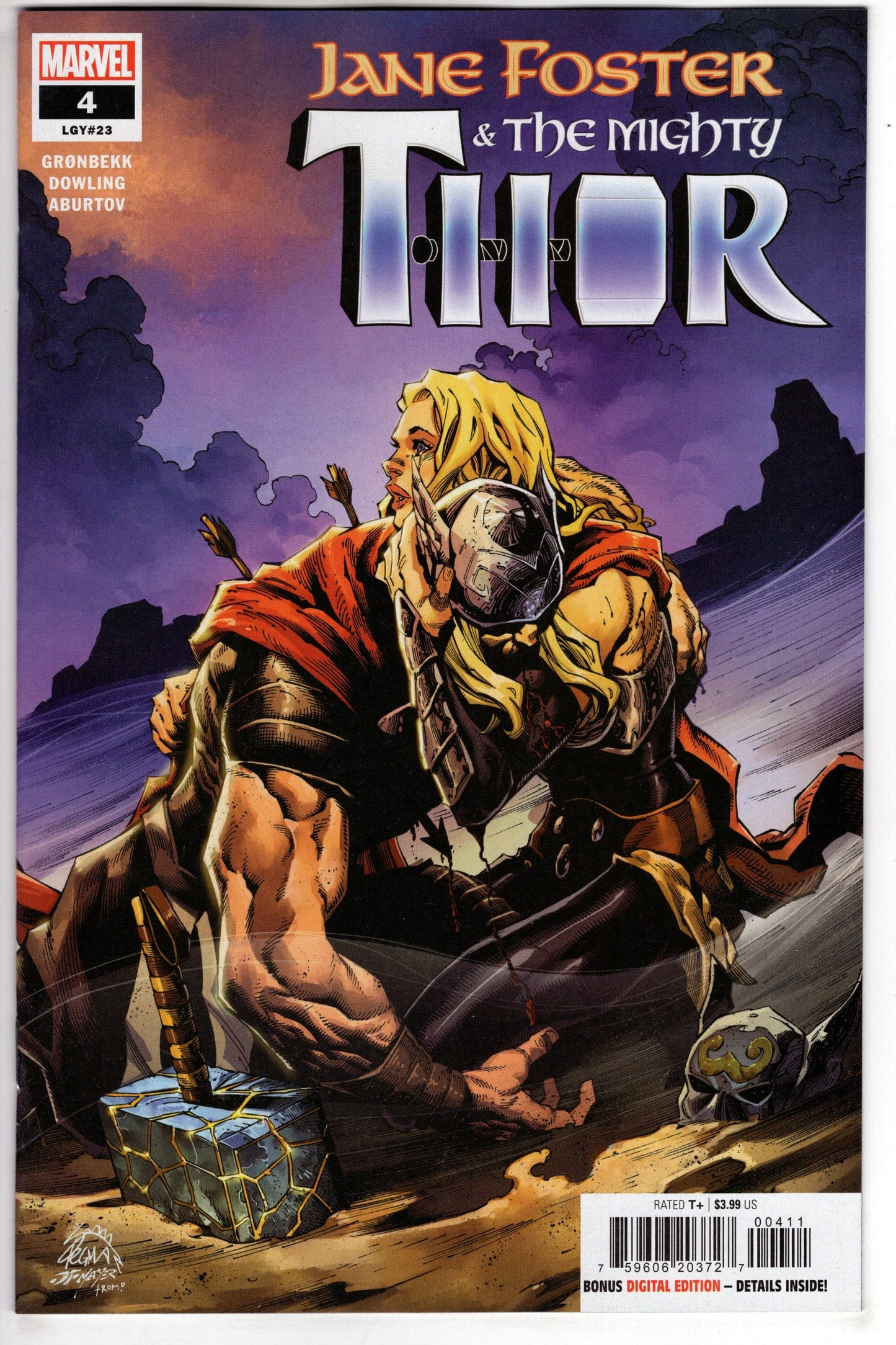 MARVEL PRH COMIC BOOK VF/NM JANE FOSTER MIGHTY THOR #4 (OF 5)