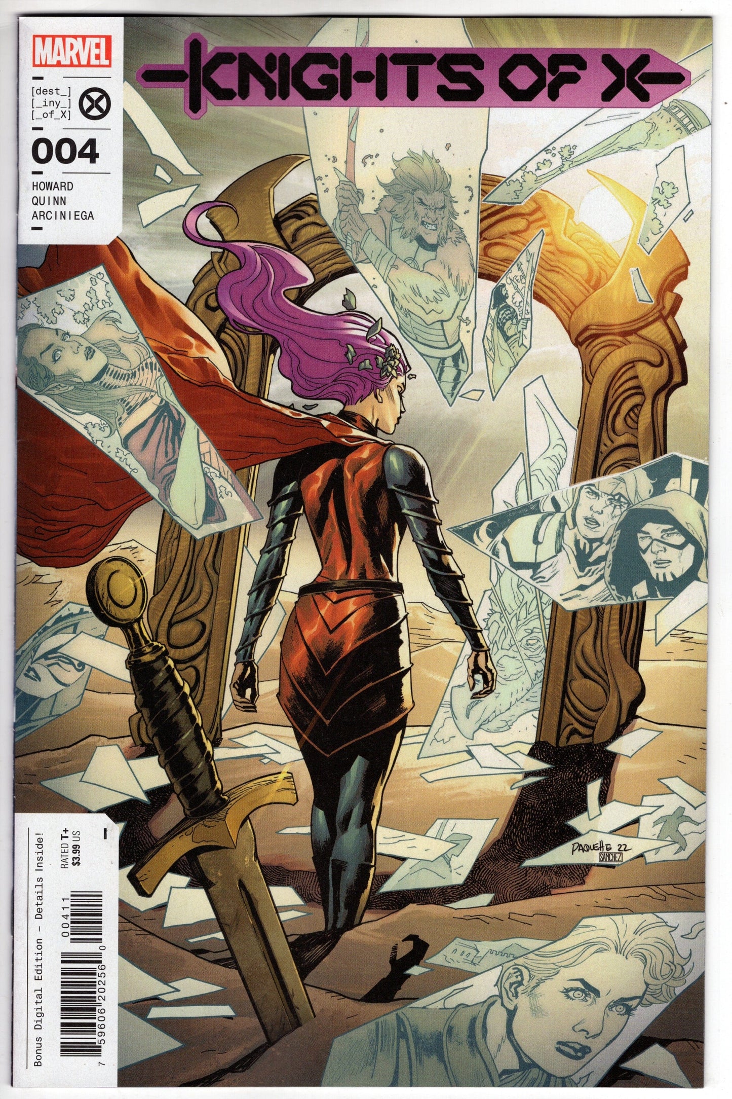 MARVEL PRH COMIC BOOK VF/NM KNIGHTS OF X #4