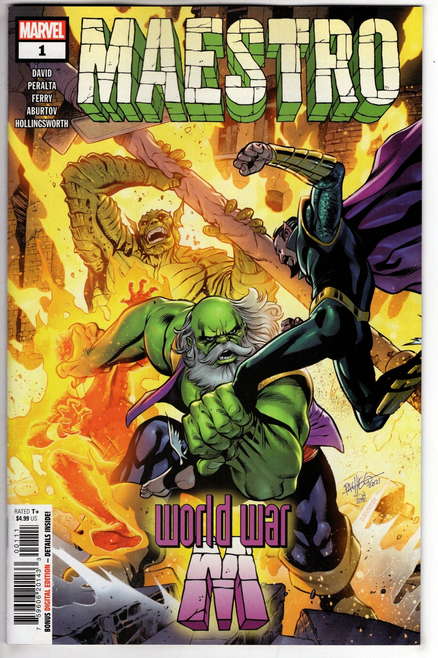 MARVEL PRH COMIC BOOK VF/NM MAESTRO WORLD WAR M #1