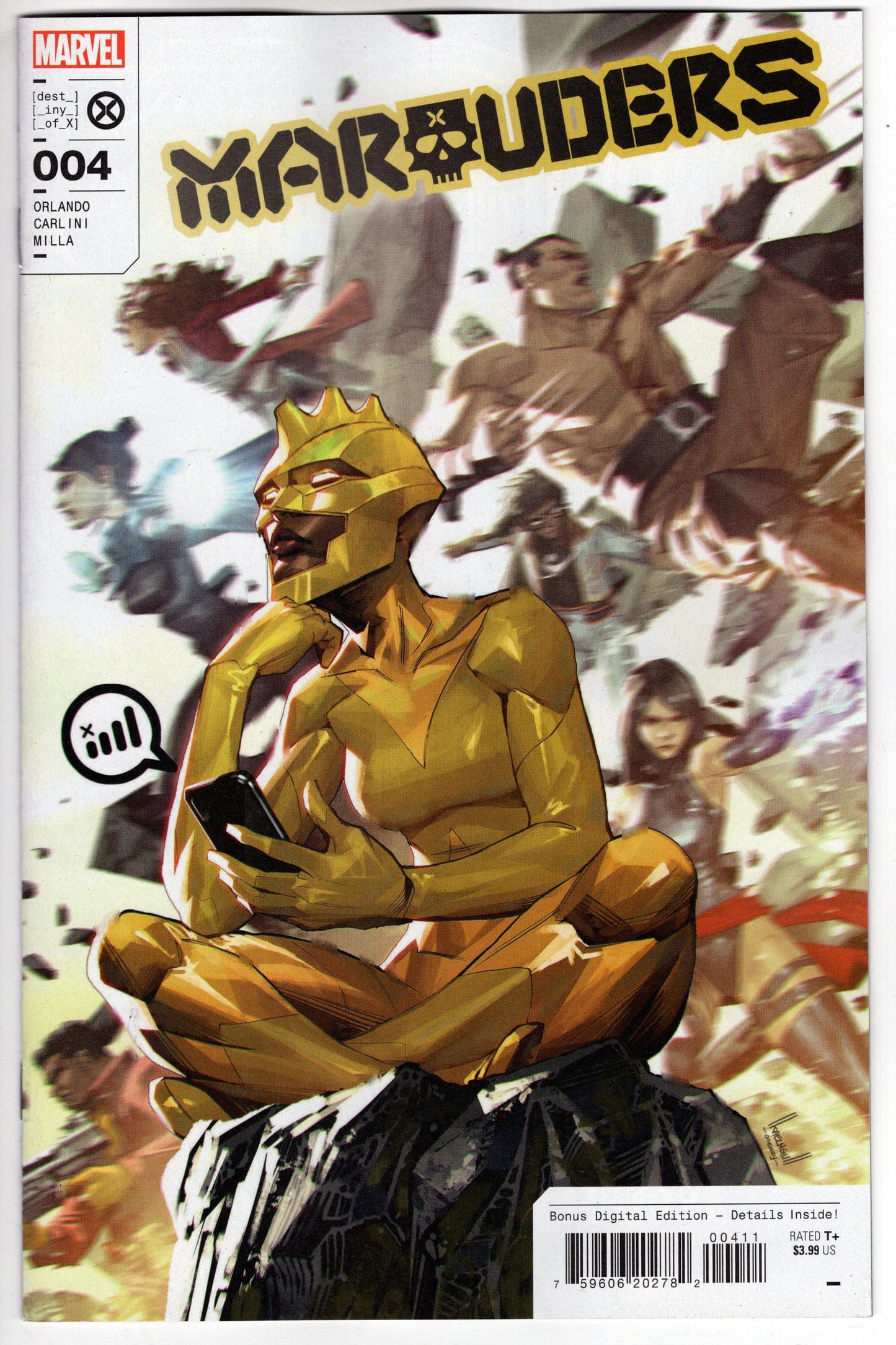 MARVEL PRH COMIC BOOK VF/NM MARAUDERS #4