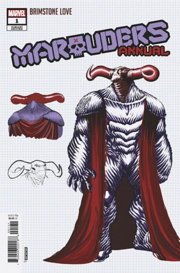 MARVEL PRH COMIC BOOK VF/NM MARAUDERS ANNUAL #1 BALDEON DESIGN VAR