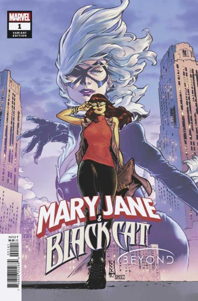 MARVEL PRH COMIC BOOK VF/NM Mary Jane Black Cat Beyond #1 Villa Variant