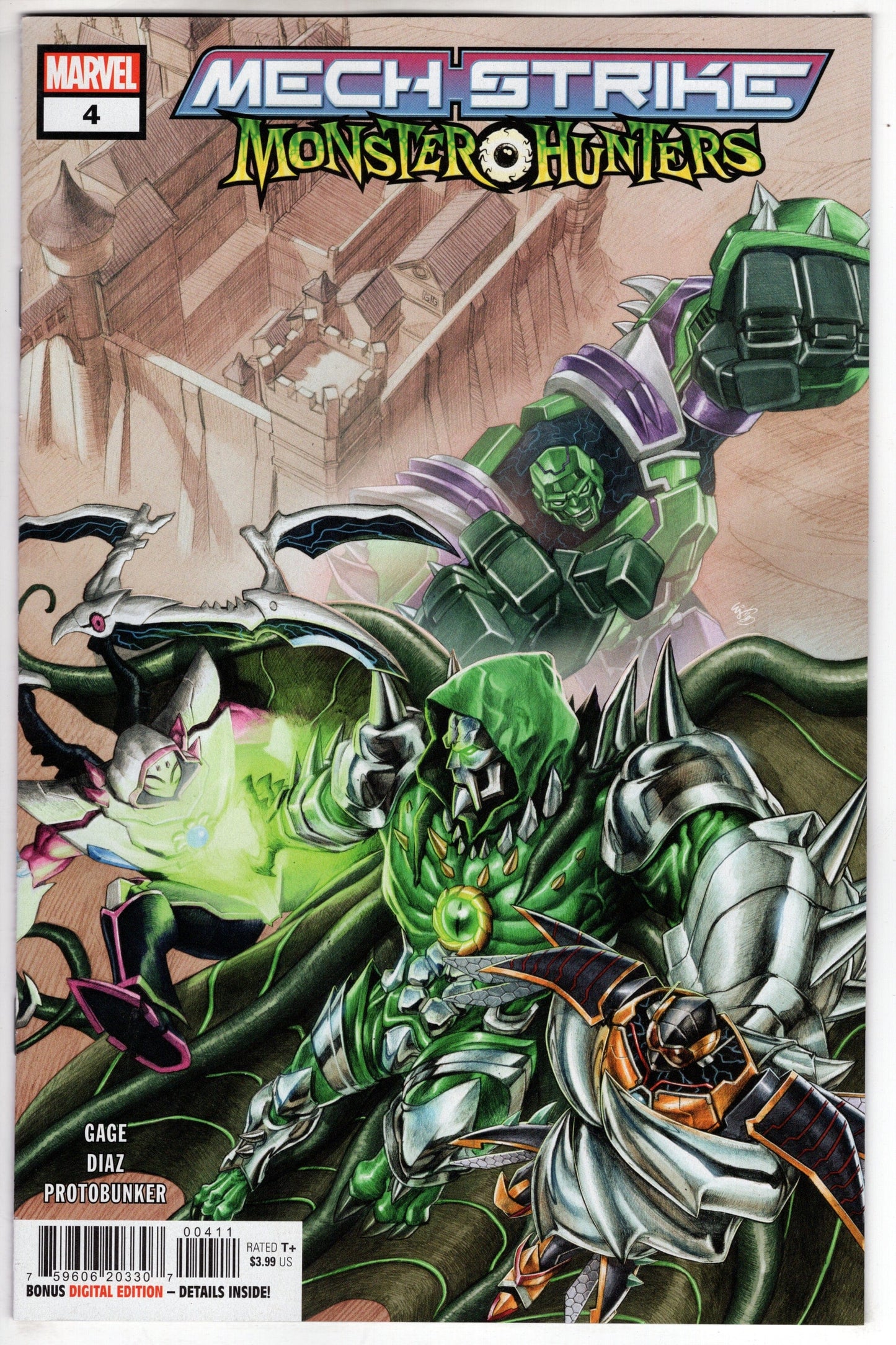 MARVEL PRH COMIC BOOK VF/NM MECH STRIKE MONSTER HUNTERS #4 (OF 5)