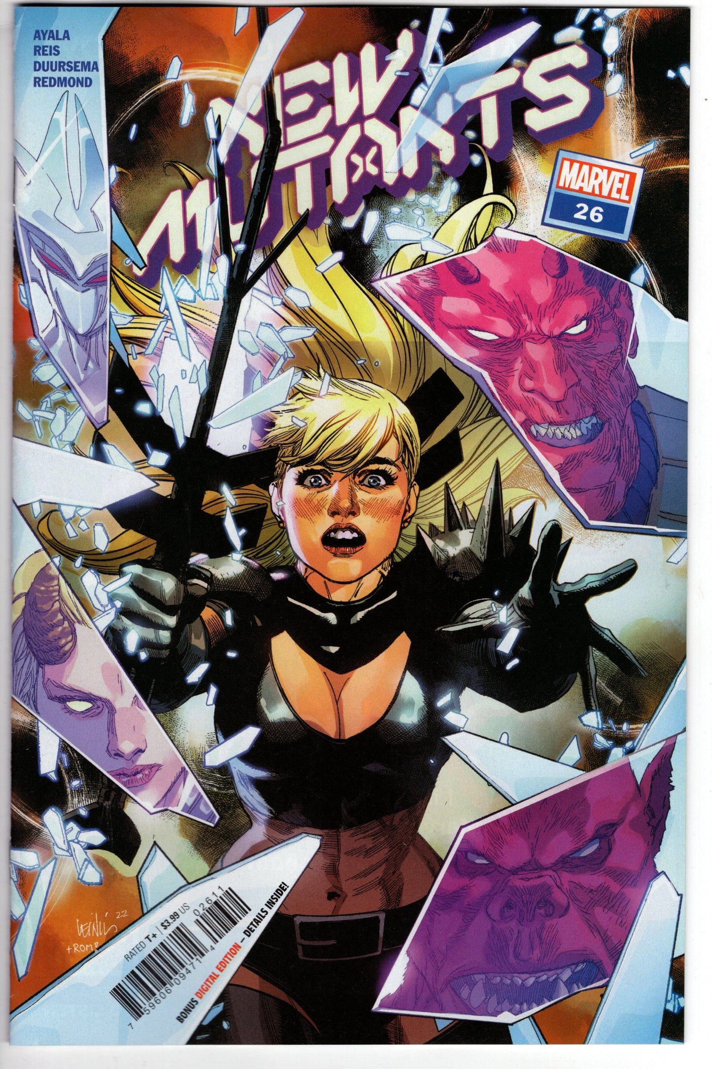 MARVEL PRH COMIC BOOK VF/NM NEW MUTANTS #26