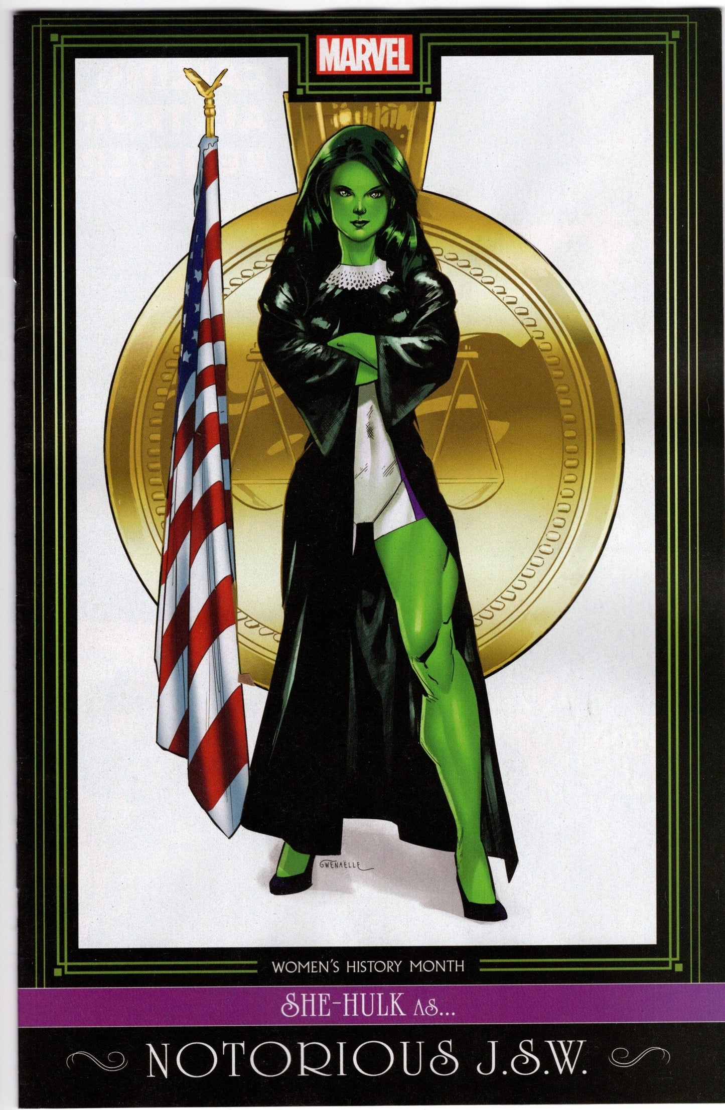 MARVEL PRH COMIC BOOK VF/NM SHE-HULK #3 BAZALDUA WOMENS HISTORY VARIANT