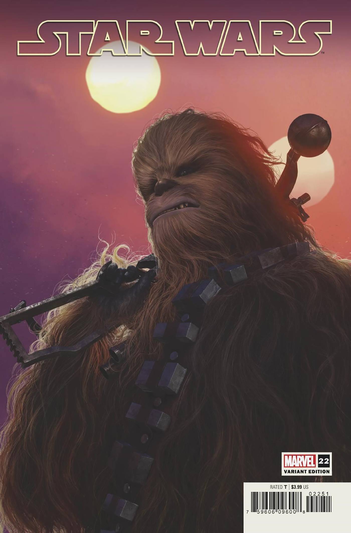 MARVEL PRH COMIC BOOK VF/NM STAR WARS #22 RAHZZAH VARIANT
