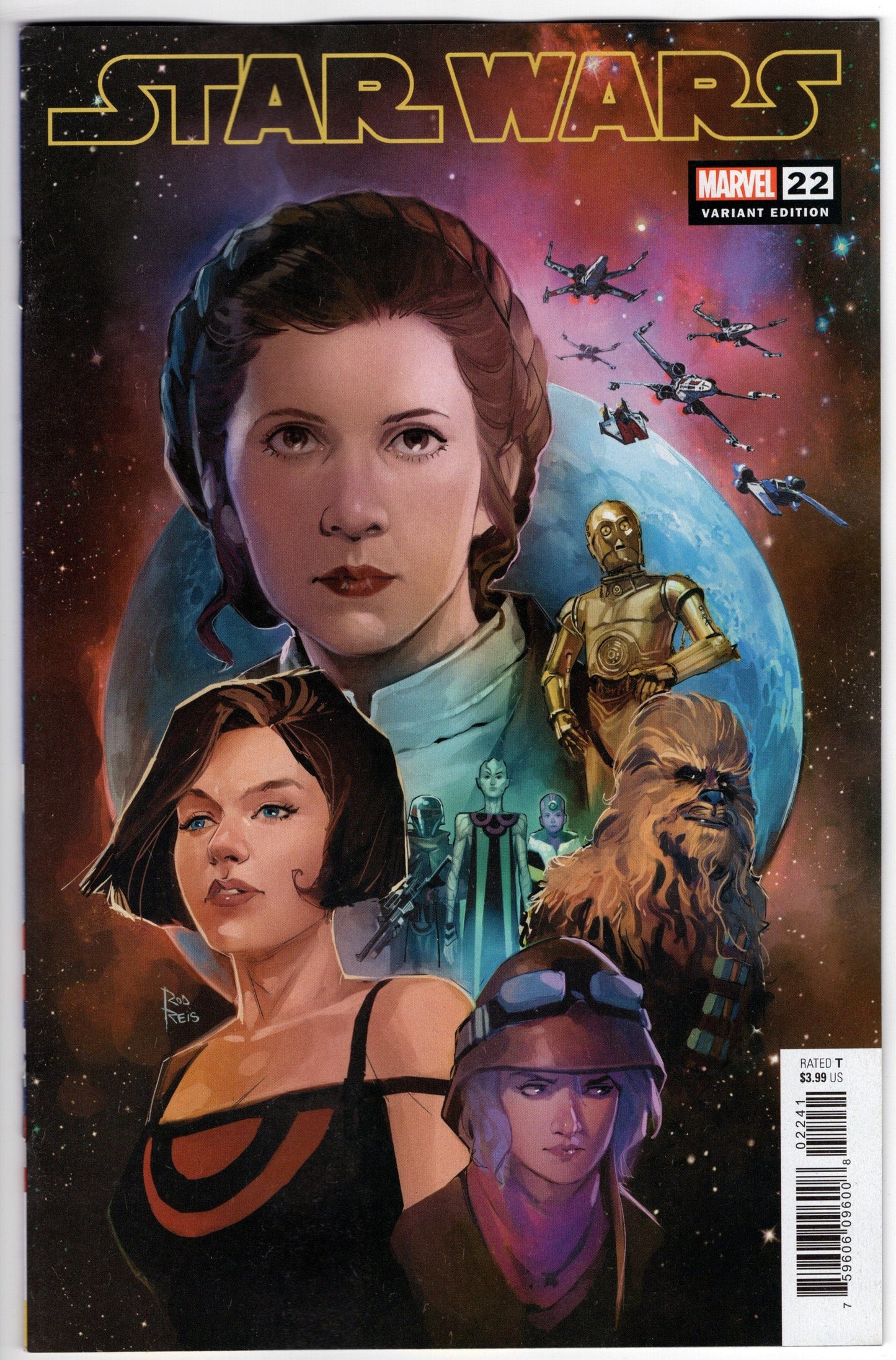 MARVEL PRH COMIC BOOK VF/NM STAR WARS #22 REIS VARIANT