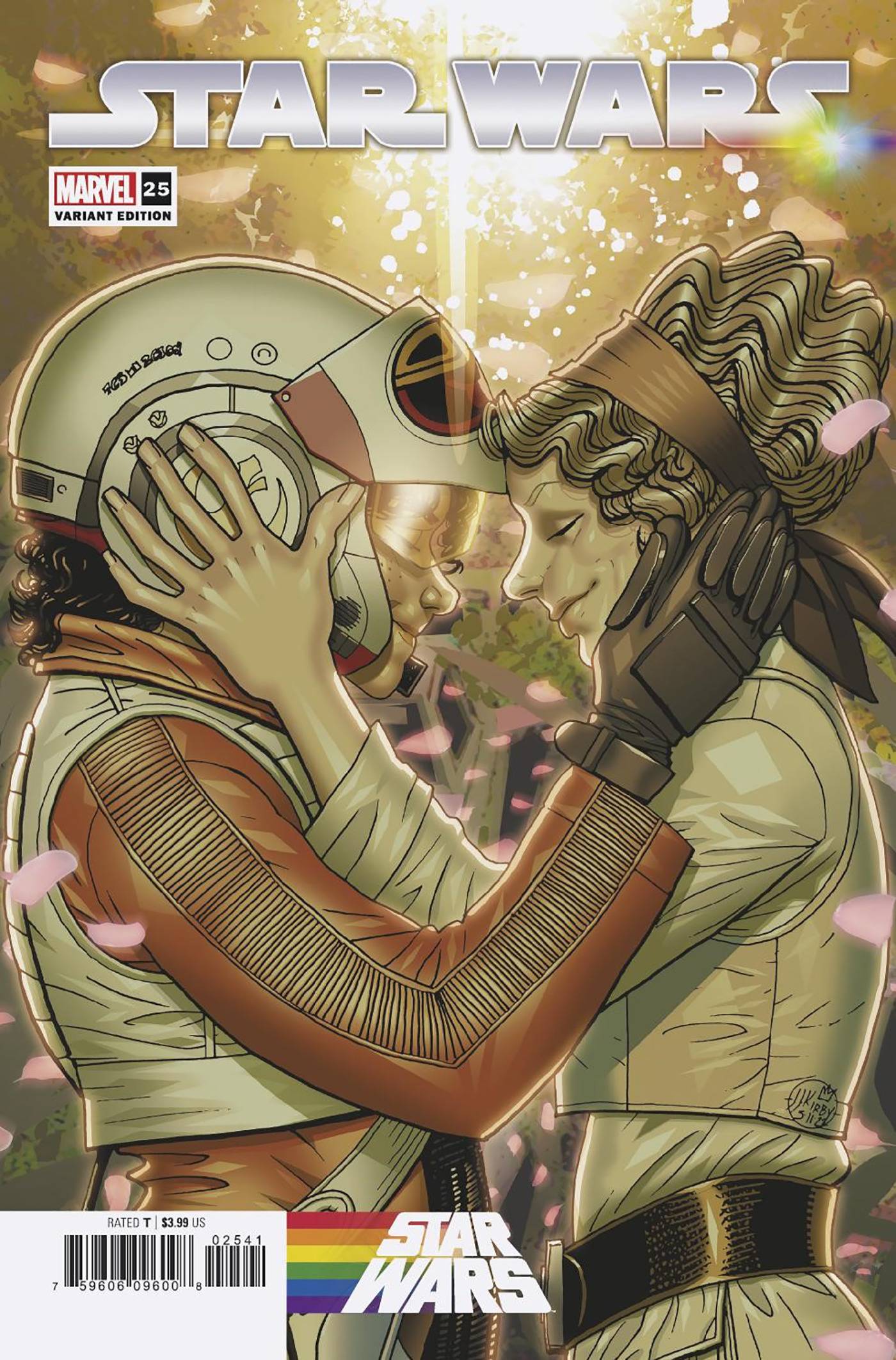 MARVEL PRH COMIC BOOK VF/NM STAR WARS #25 JJ KIRBY PRIDE VARIANT