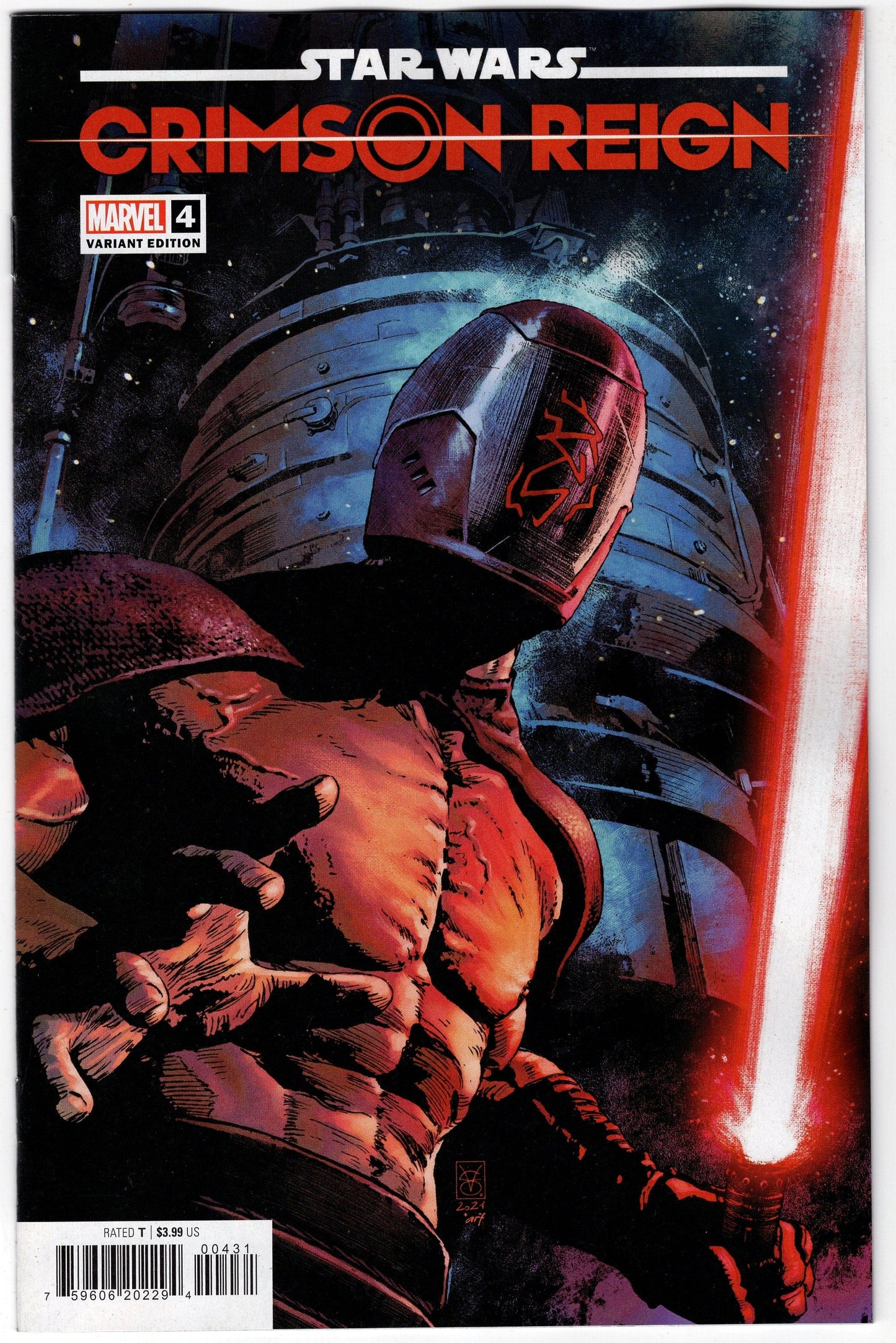 MARVEL PRH COMIC BOOK VF/NM STAR WARS CRIMSON REIGN #4 (OF 5) GIANGIORDANO WARRIORS DAWN