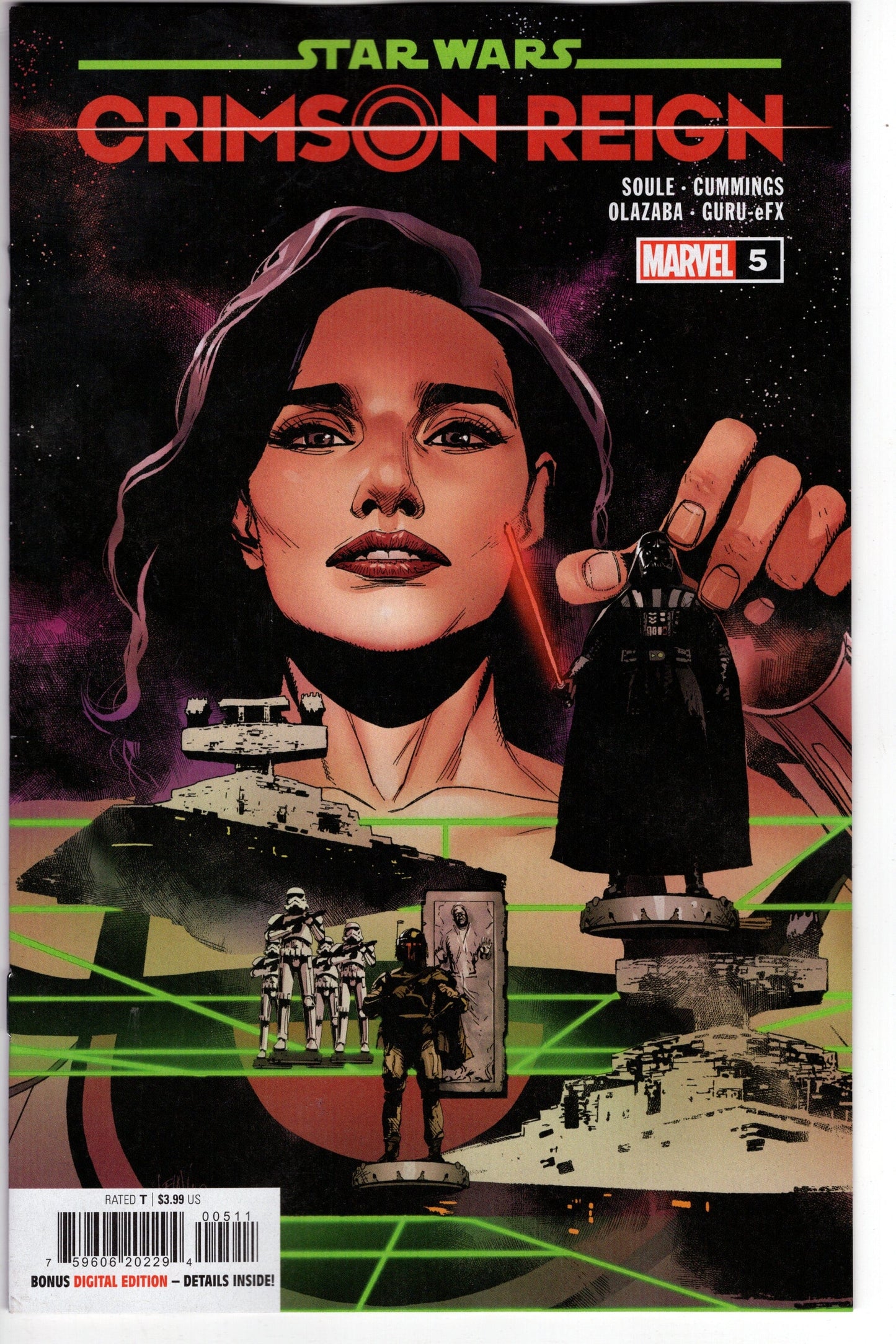 MARVEL PRH COMIC BOOK VF/NM STAR WARS CRIMSON REIGN #5 (OF 5)