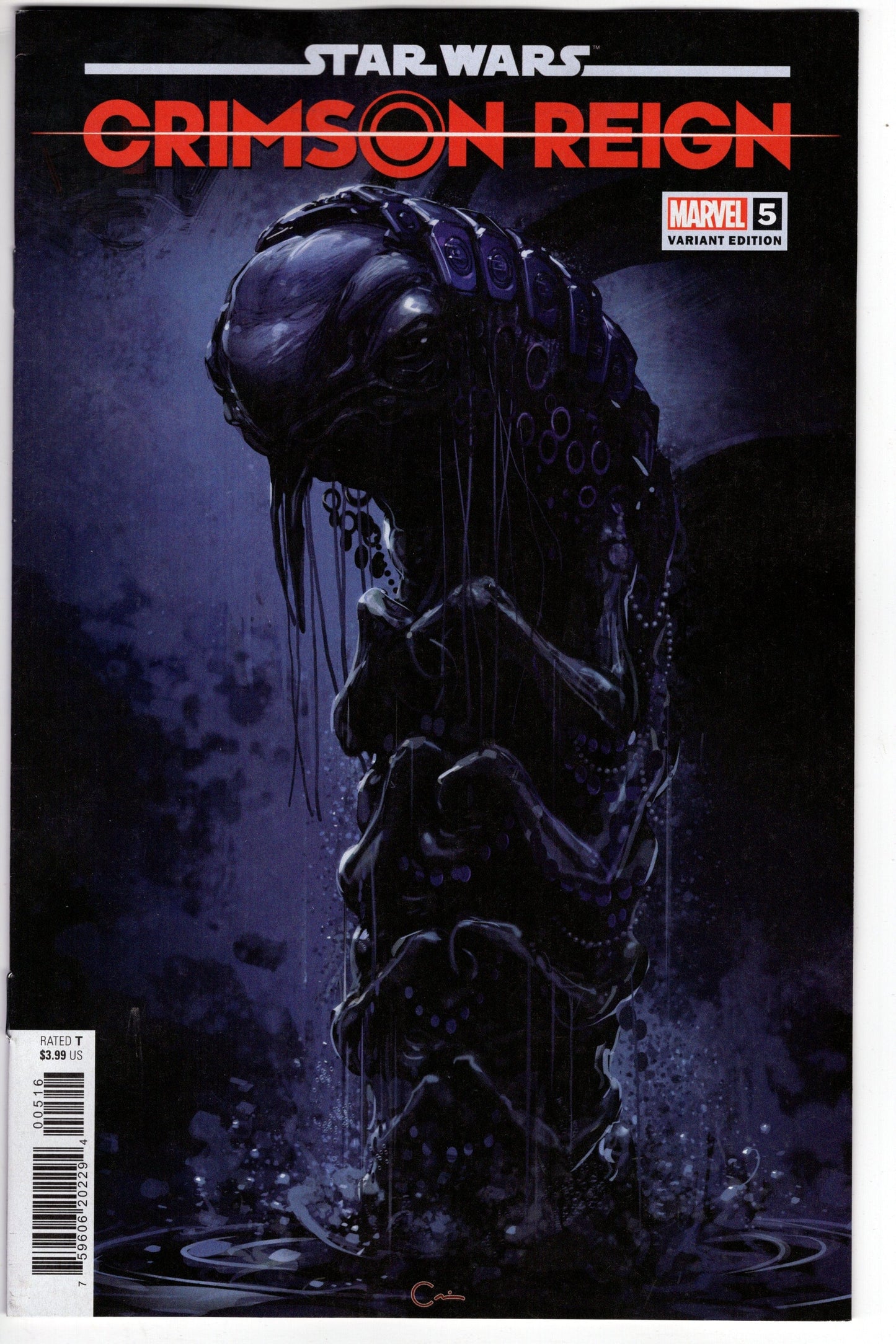 MARVEL PRH COMIC BOOK VF/NM STAR WARS CRIMSON REIGN #5 (OF 5) CRAIN ENEMIES OF DAWN VARIANT
