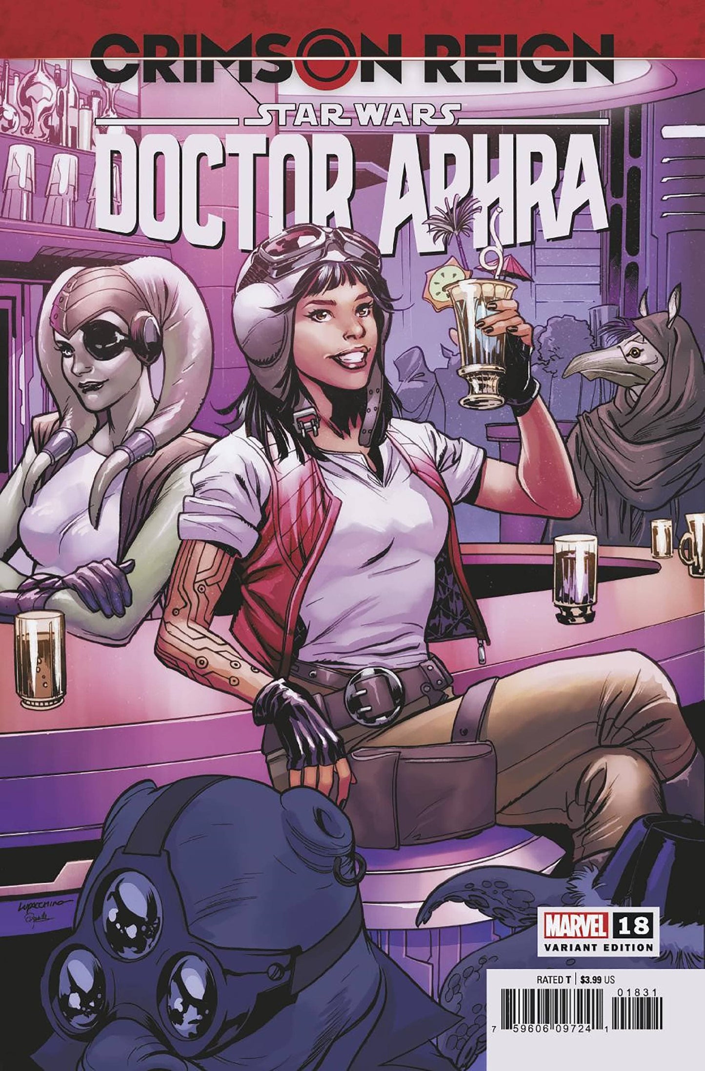 MARVEL PRH COMIC BOOK VF/NM STAR WARS DOCTOR APHRA #18 LUPACCHINO VAR