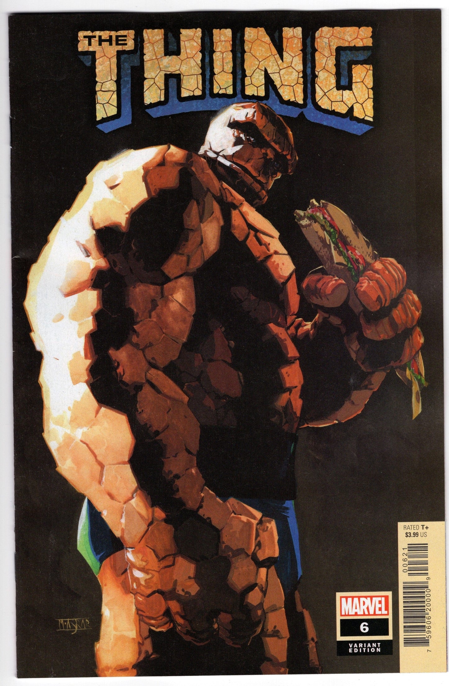 MARVEL PRH COMIC BOOK VF/NM THE THING #6 (OF 6) ASRAR VARIANT