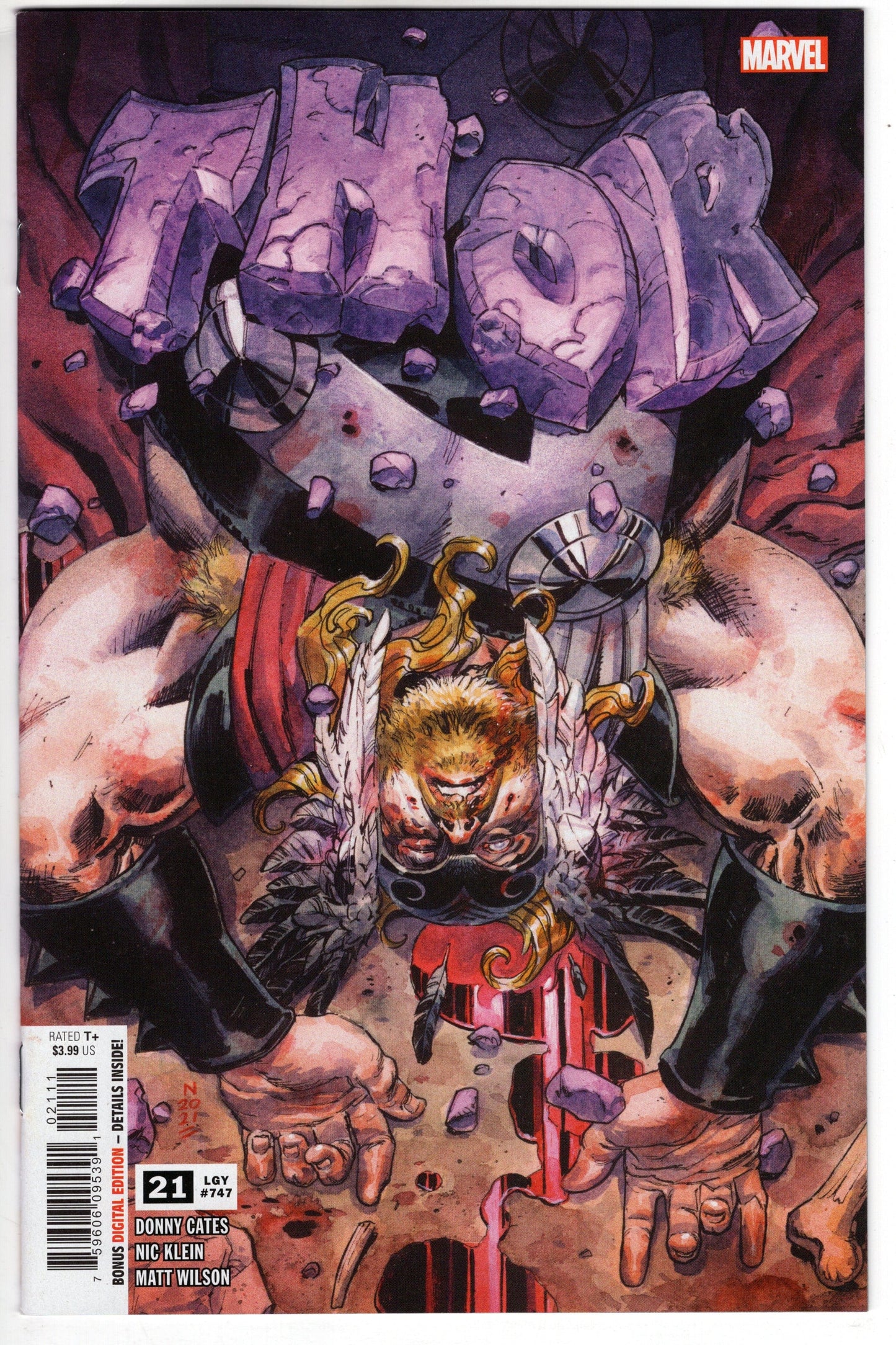 MARVEL PRH COMIC BOOK VF/NM Thor #21