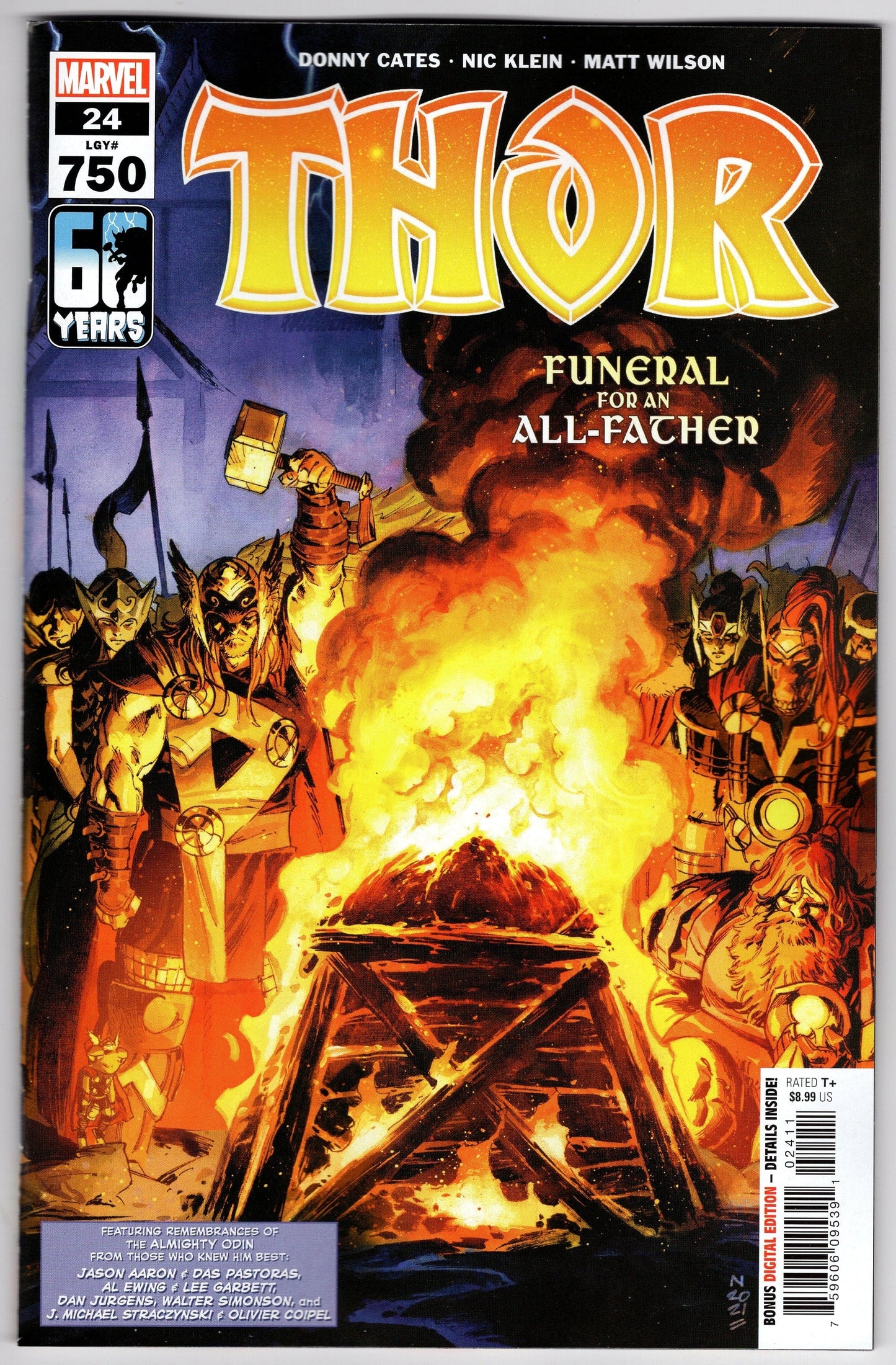 MARVEL PRH COMIC BOOK VF/NM THOR #24
