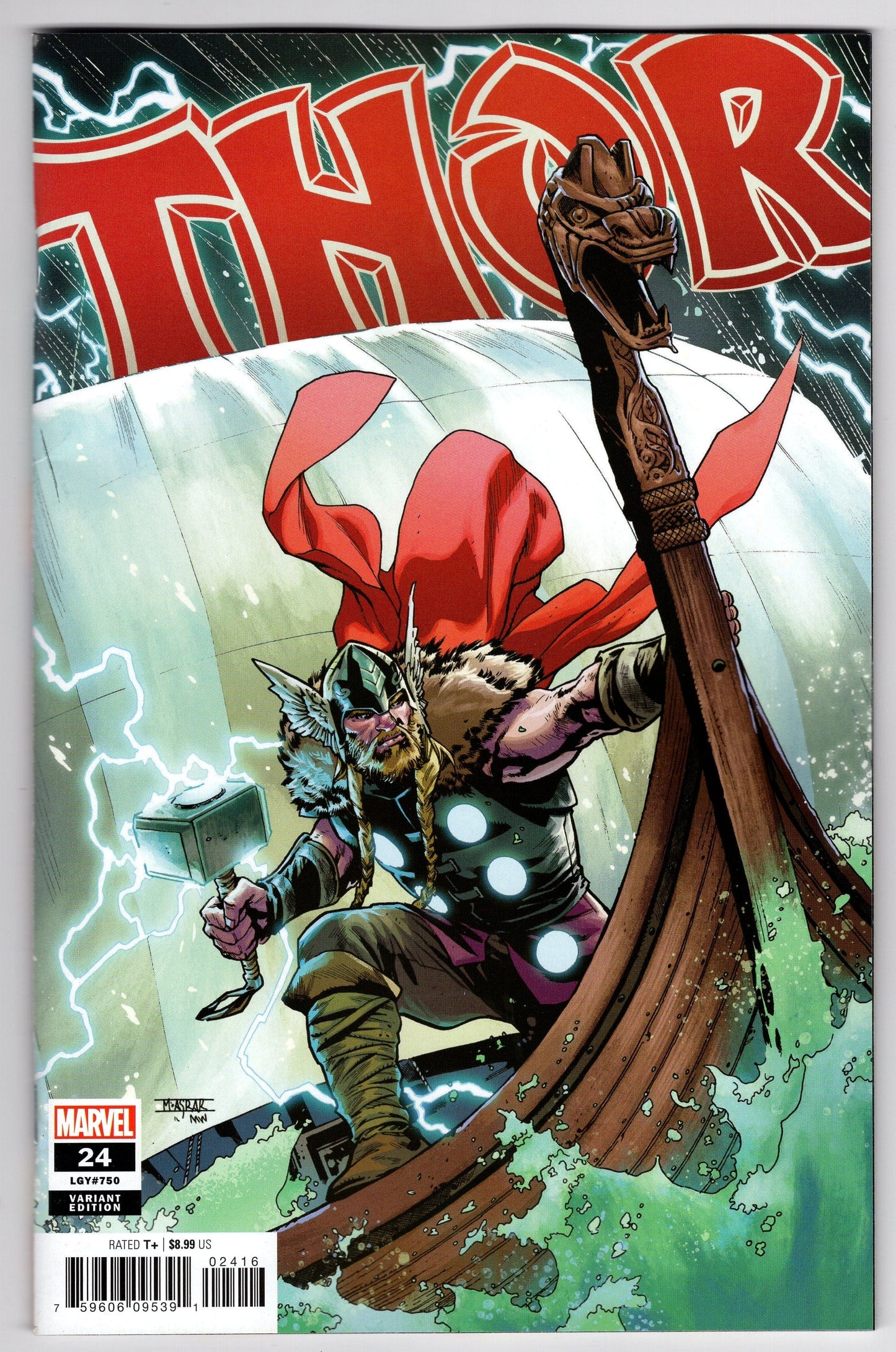 MARVEL PRH COMIC BOOK VF/NM THOR #24 ASRAR VAR