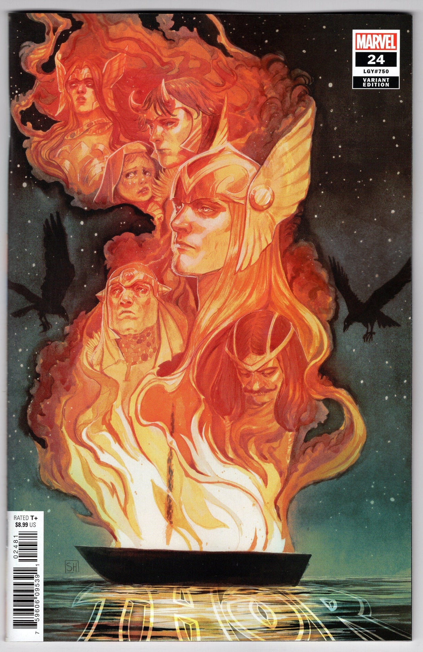 MARVEL PRH COMIC BOOK VF/NM THOR #24 HANS VAR