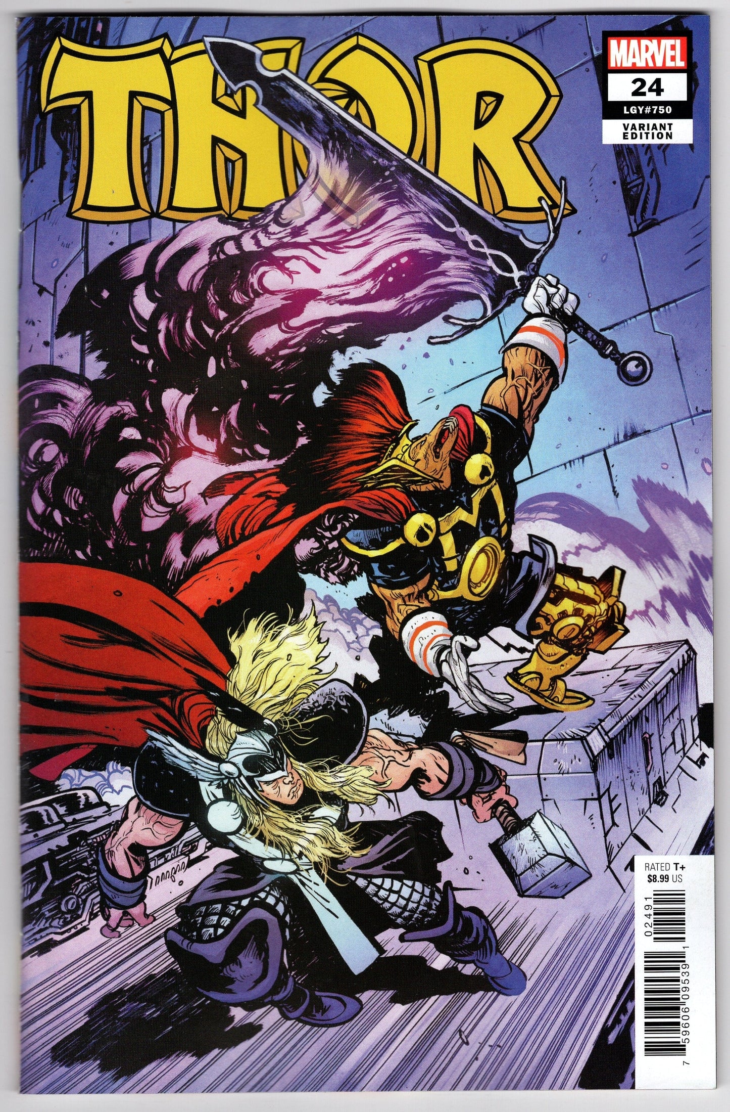 MARVEL PRH COMIC BOOK VF/NM THOR #24 JOHNSON VAR