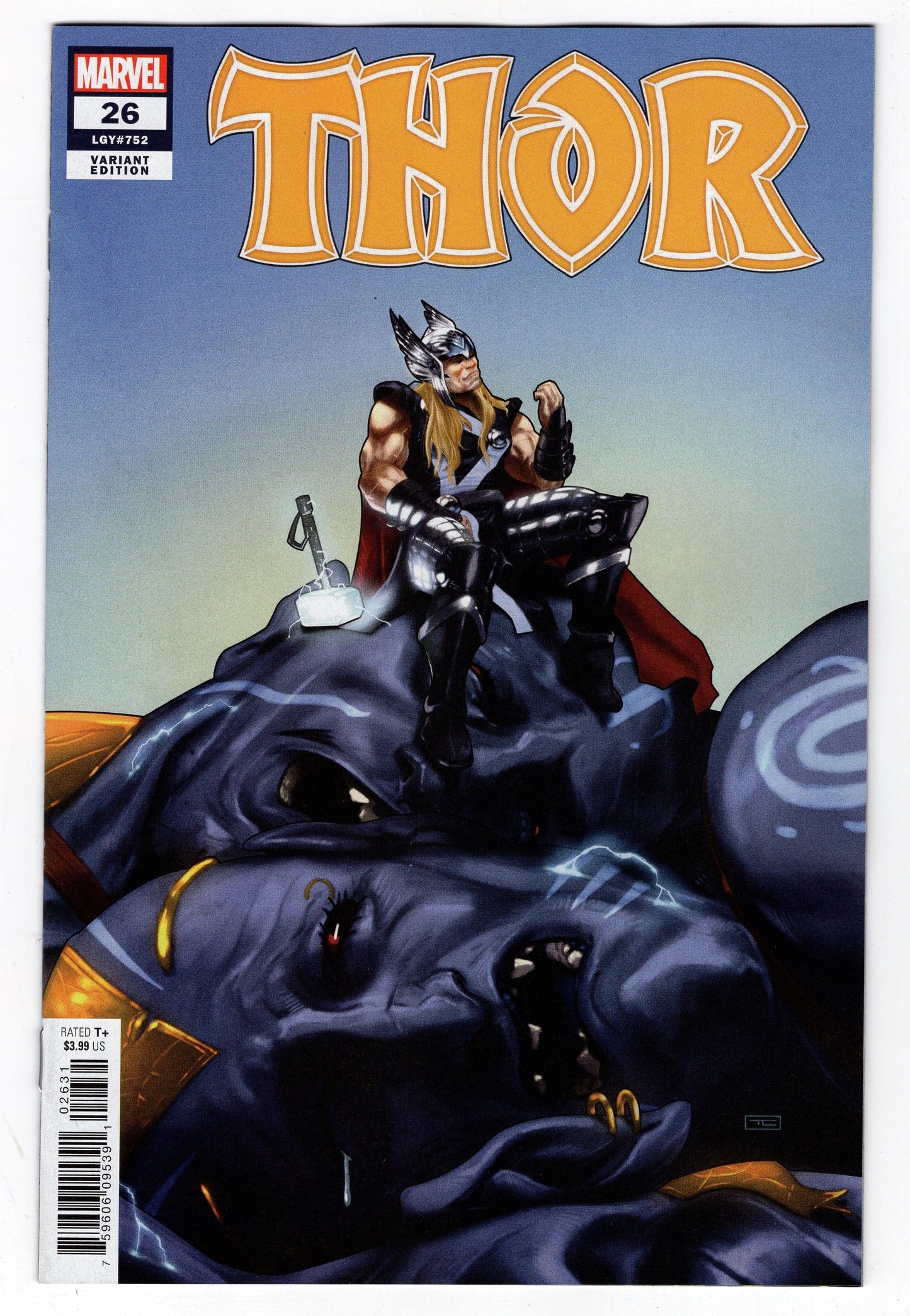 MARVEL PRH COMIC BOOK VF/NM THOR #26 25 COPY INCV CLARKE VARIANT