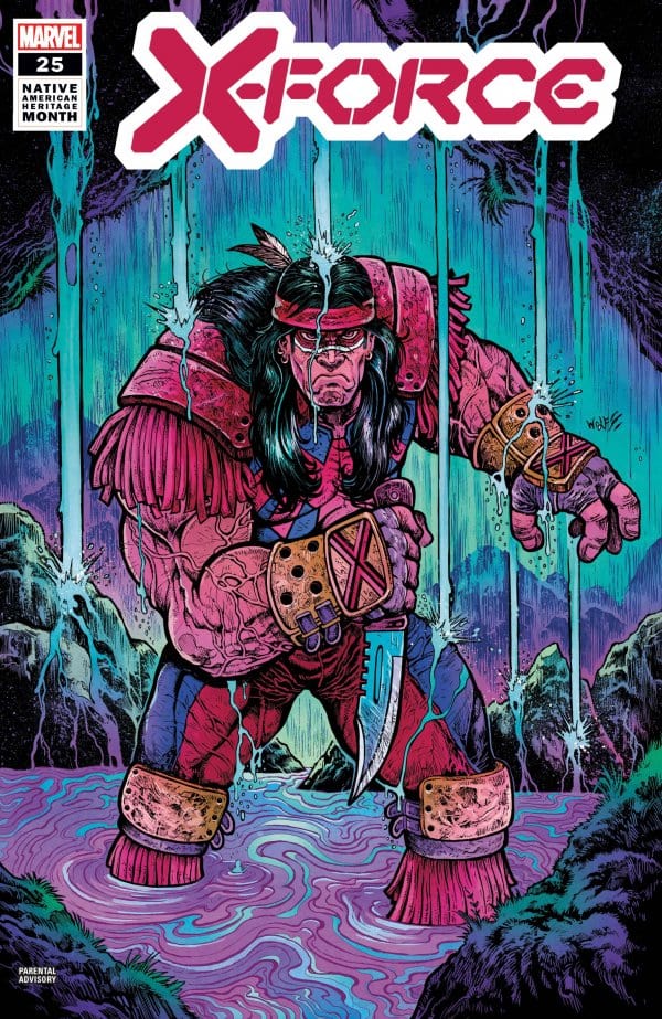 MARVEL PRH COMIC BOOK VF/NM X-FORCE #25 WOLF NAHM VAR