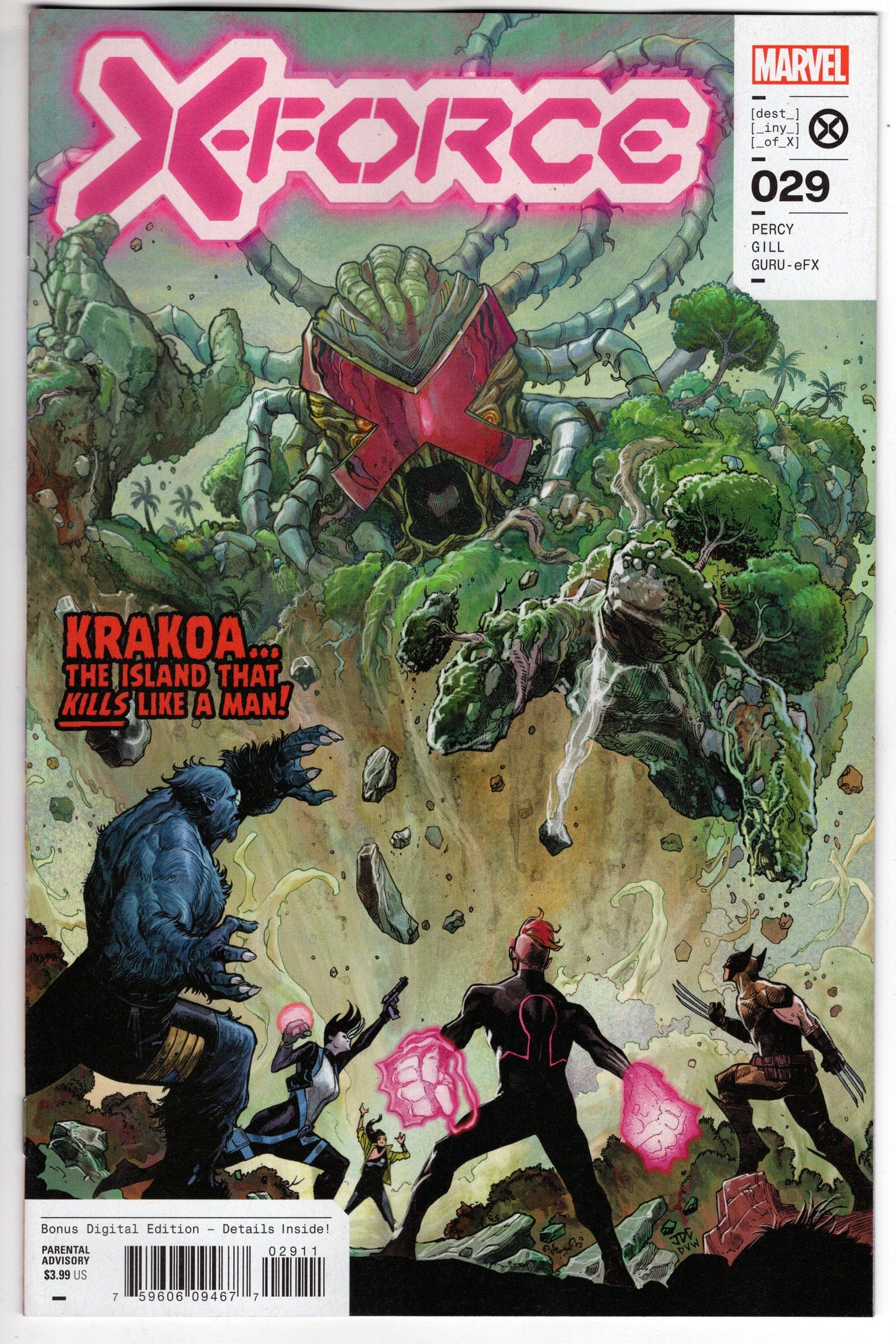 MARVEL PRH COMIC BOOK VF/NM X-FORCE #29