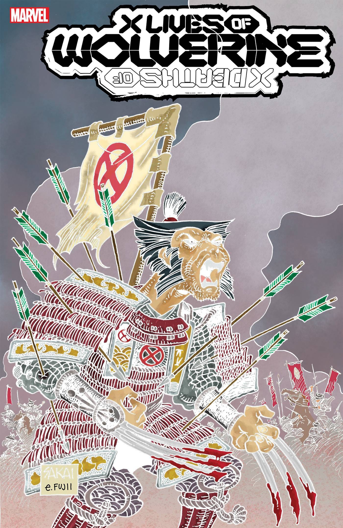 MARVEL PRH COMIC BOOK VF/NM X LIVES OF WOLVERINE #4 SAKAI ANIMATION STYLE VAR