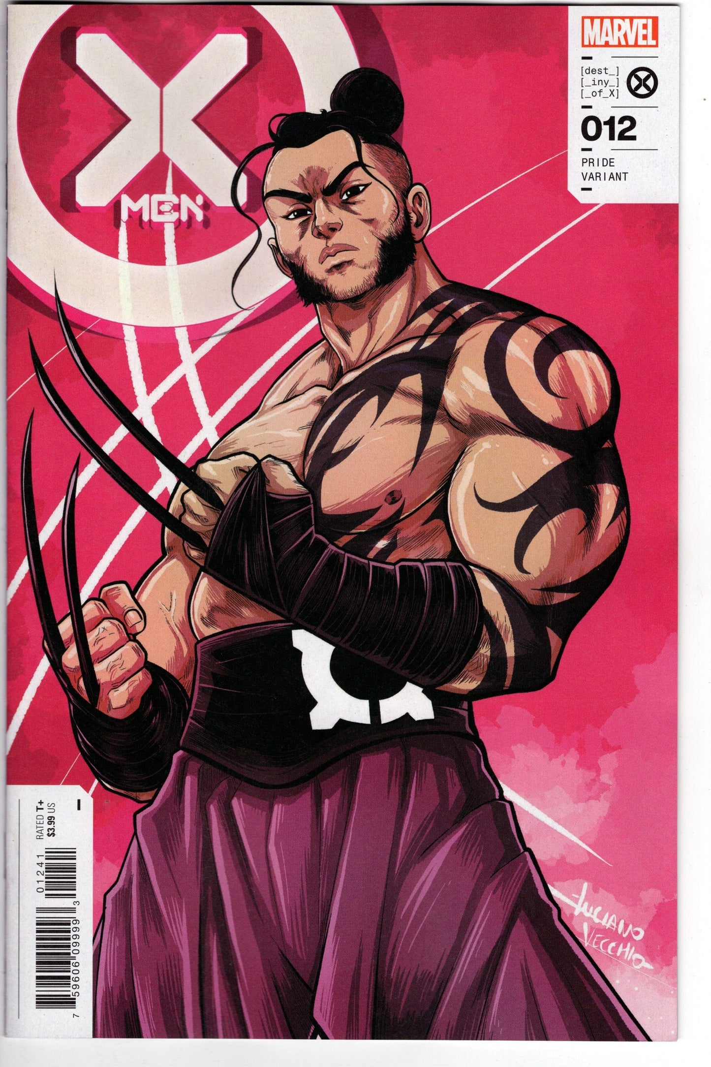 MARVEL PRH COMIC BOOK VF/NM X-MEN #12 VECCHIO PRIDE VARIANT
