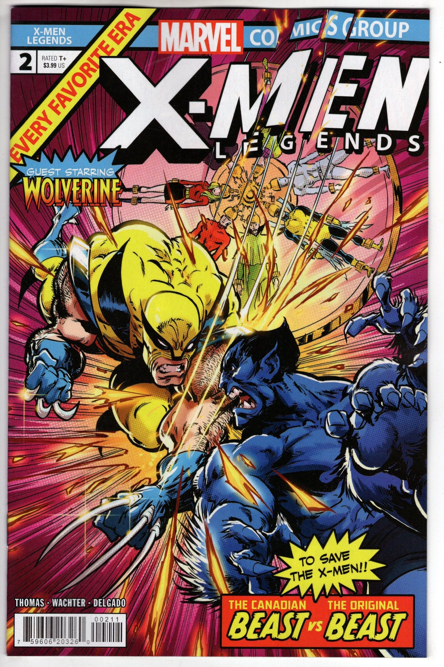 MARVEL PRH COMIC BOOK VF/NM X-MEN LEGENDS #2 (RES)