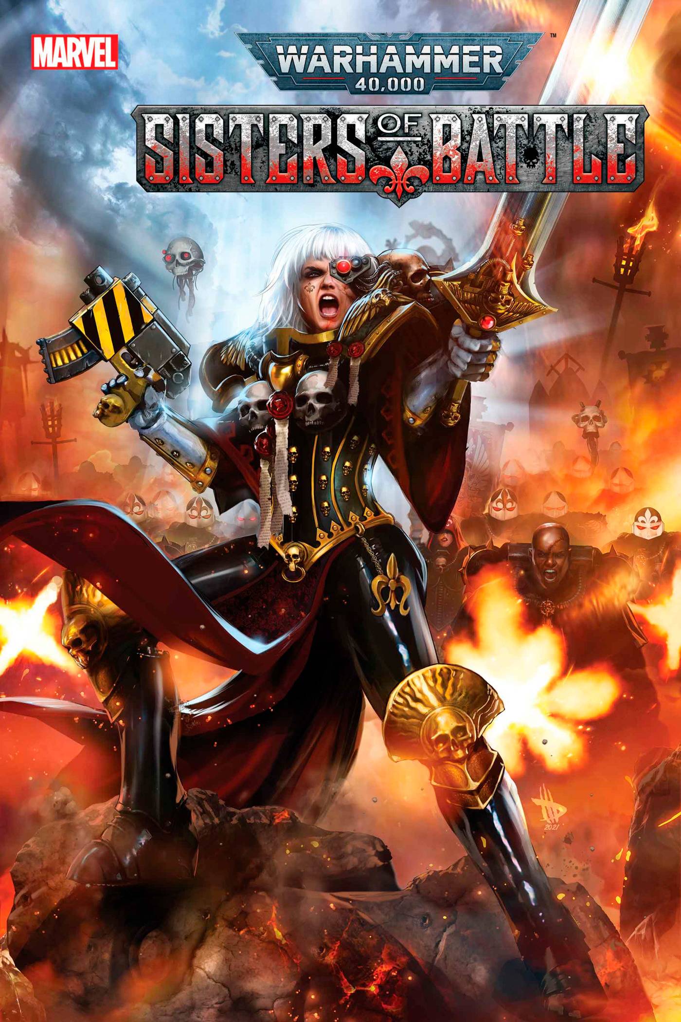 MARVEL PRH COMIC BOOK WARHAMMER 40K SISTERS BATTLE #5 (OF 5) (MR)