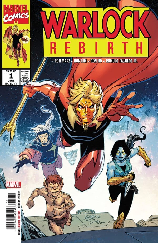 MARVEL PRH COMIC BOOK WARLOCK REBIRTH #1 (OF 5)