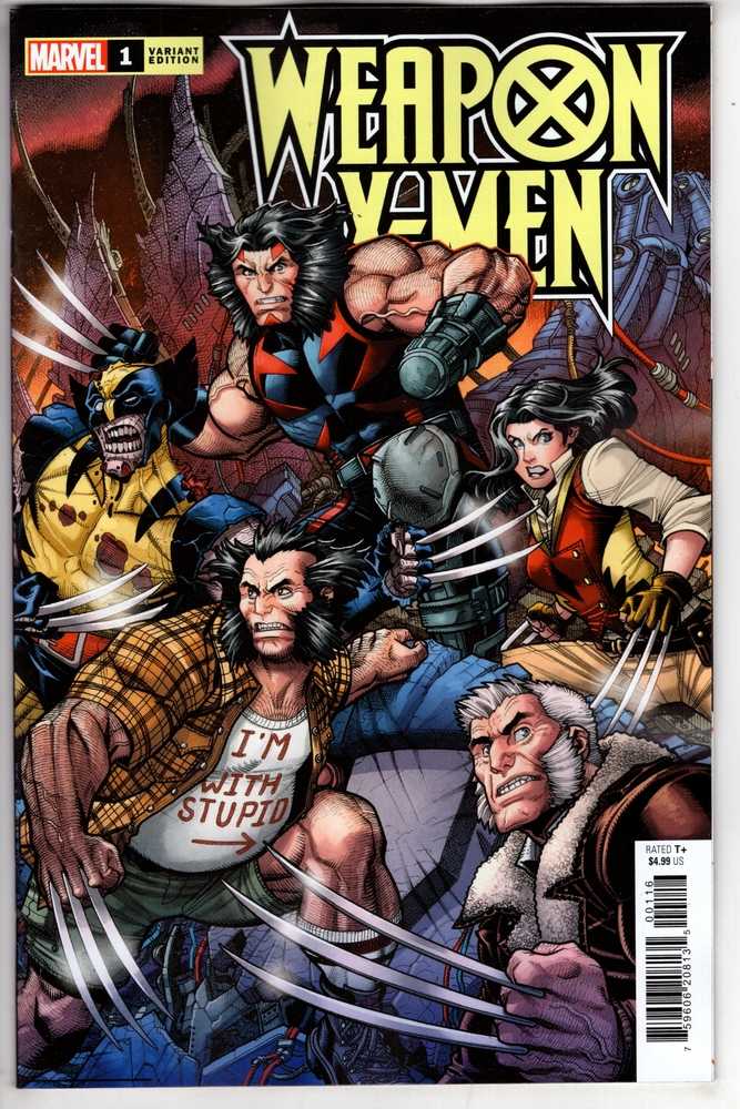 MARVEL PRH COMIC BOOK Weapon X-Men #1 Nick Bradshaw Variant