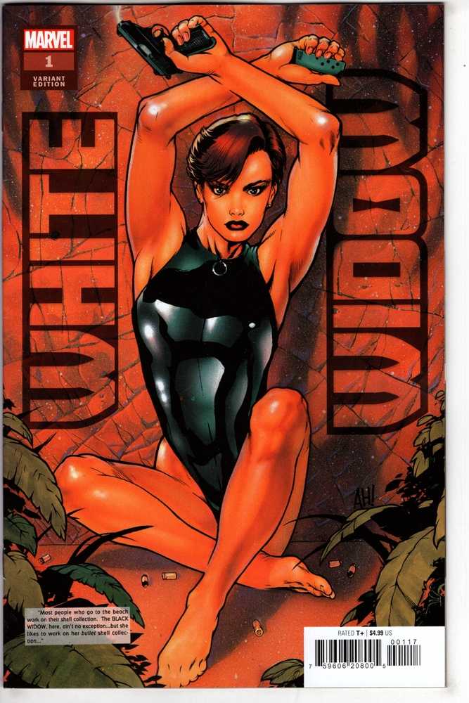 MARVEL PRH COMIC BOOK White Widow 1 Adam Hughes Hidden Gem Variant